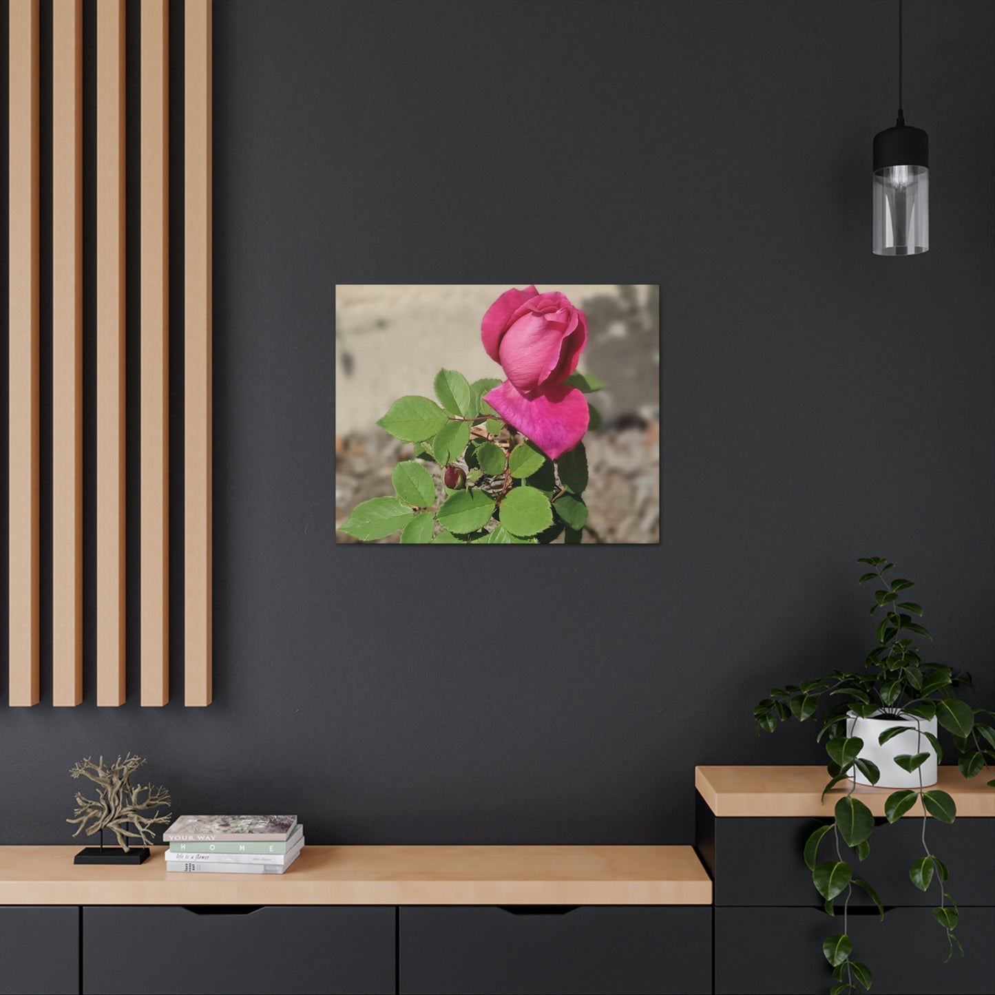 Dear Pink Rosa | High Bloom Collection | Canvas | Life By Ortavia