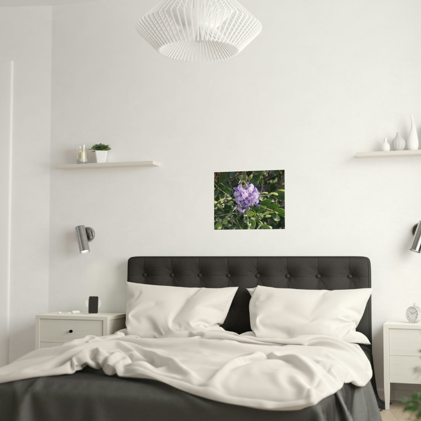 Purple Texas Mountain Laurel | Satin Posters (210gsm)