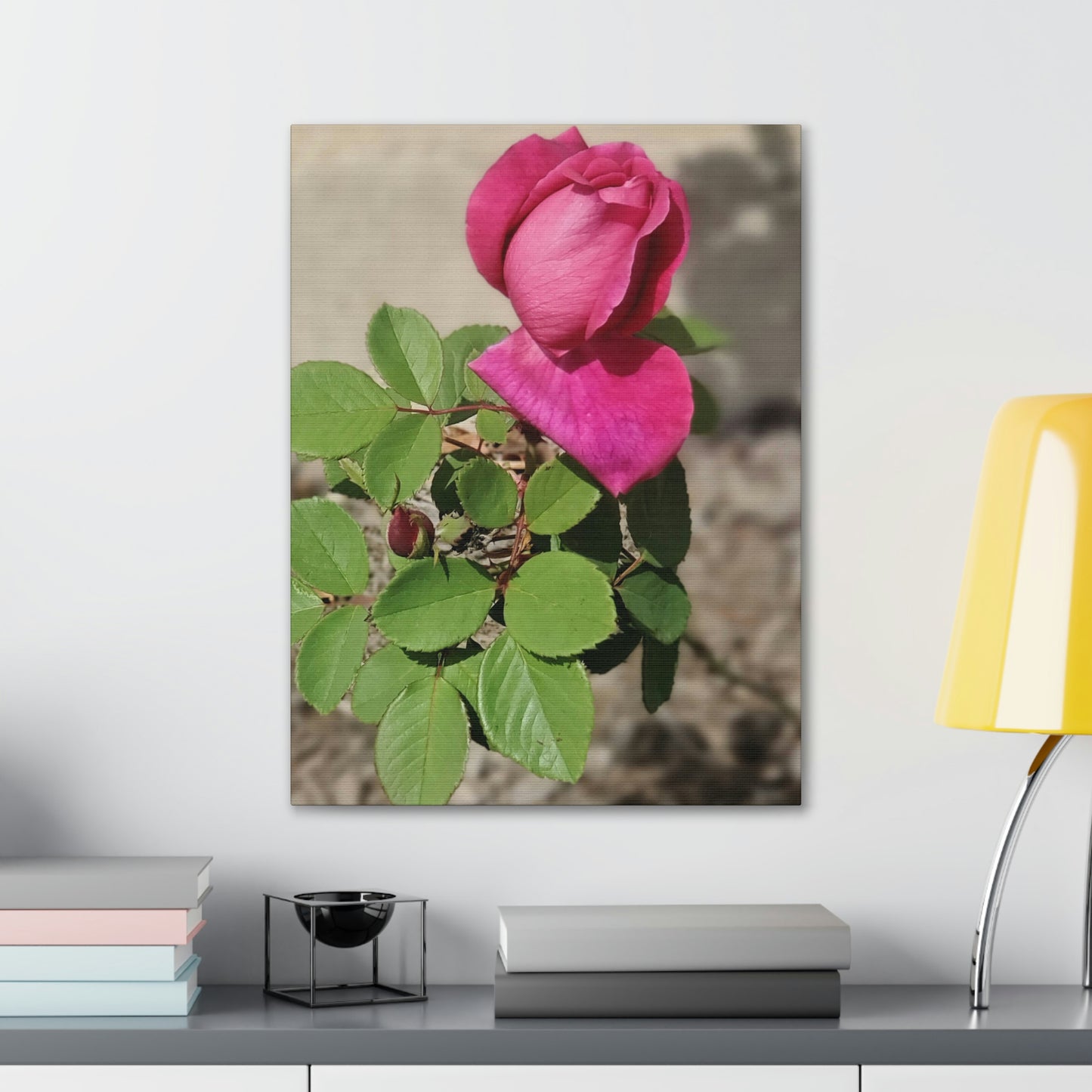 Dear Pink Rosa | High Bloom Collection | Canvas | Life By Ortavia