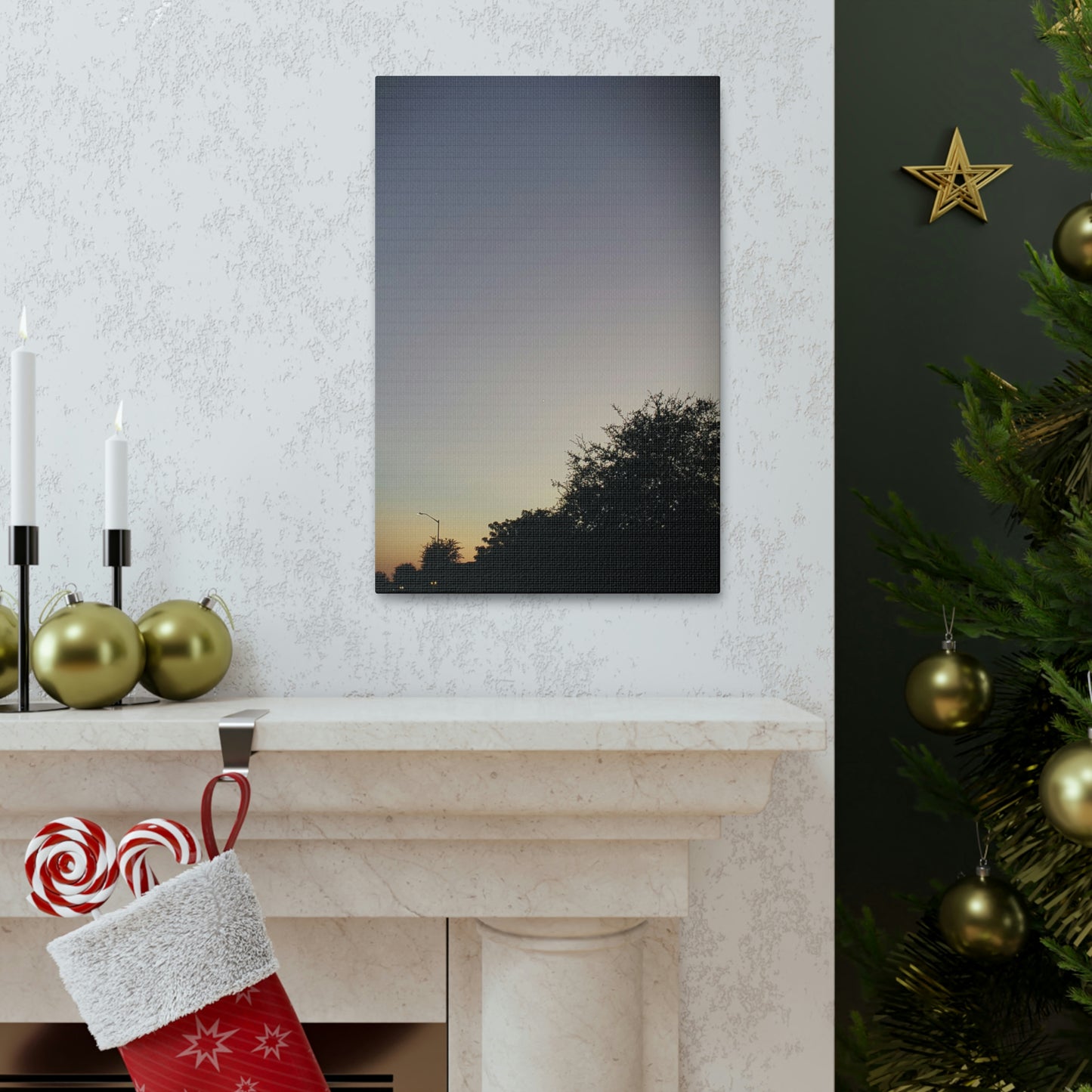 Rainbow Sunset | Wall Art Canvas | Heavens Collection | Life By Ortavia