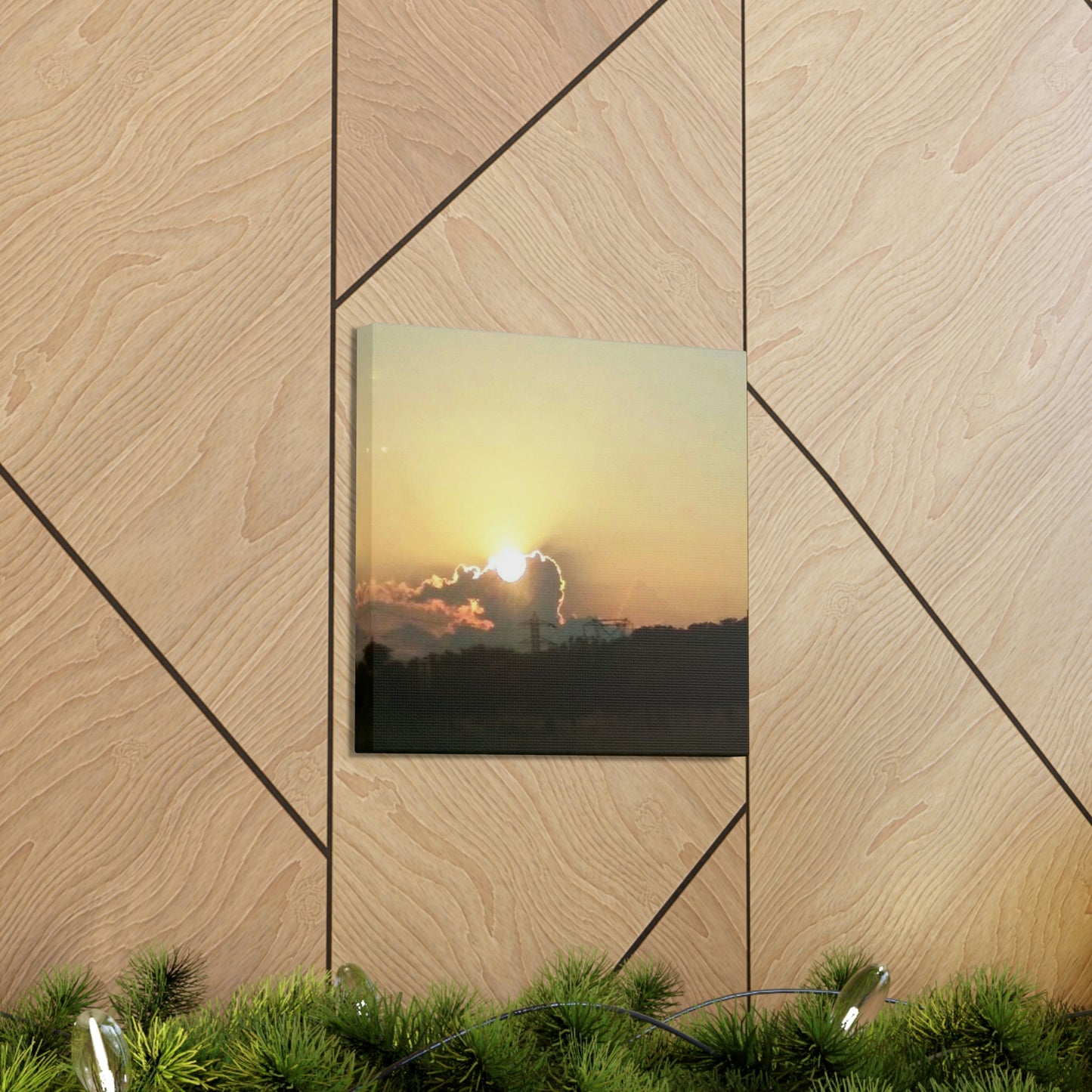 Sun in the Clouds | Wall Art Canvas | Heavens Collection | Life By Ortavia