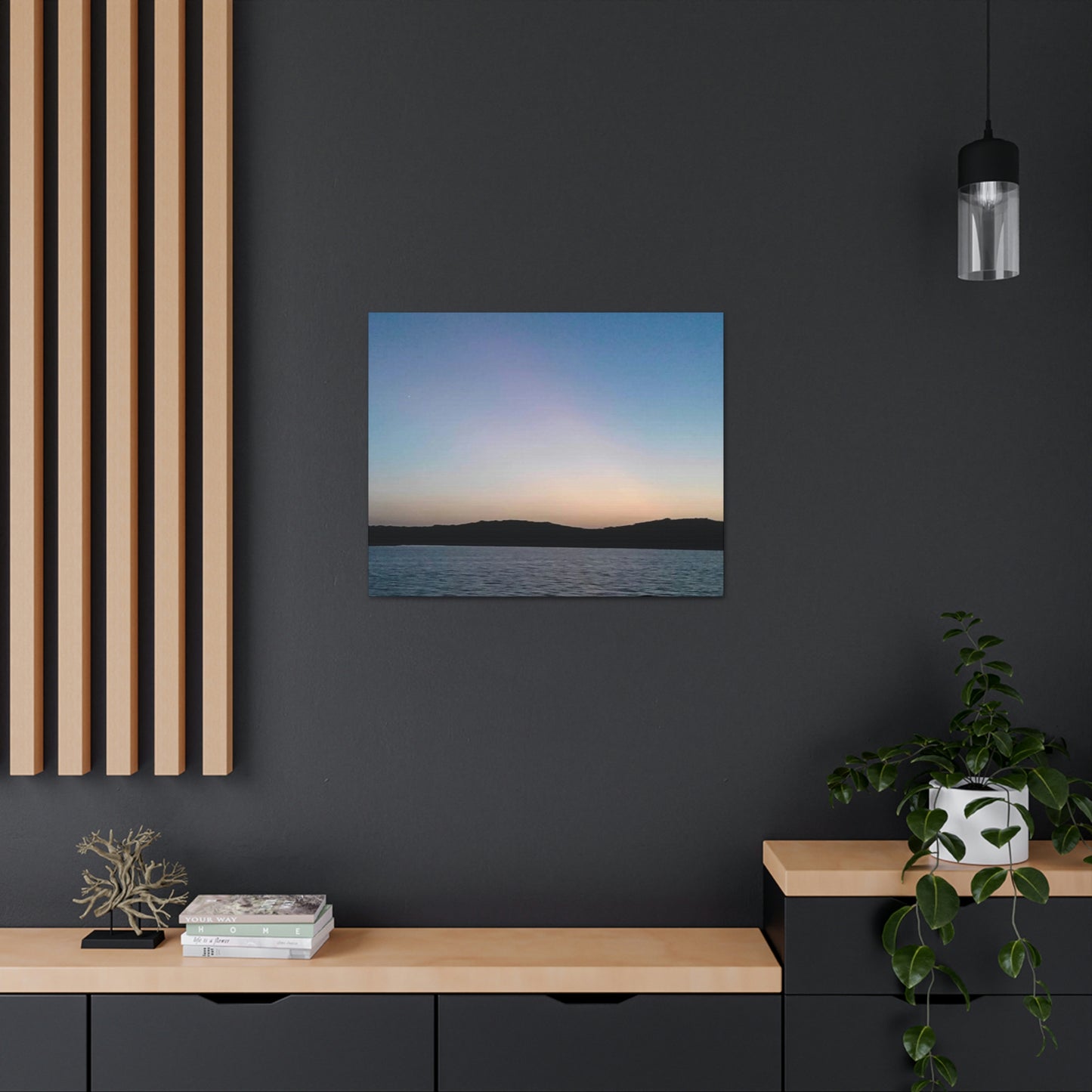 Art Prints & Wall Art, Canvas Gallery Wraps with Night At the Lake Signature Art Print