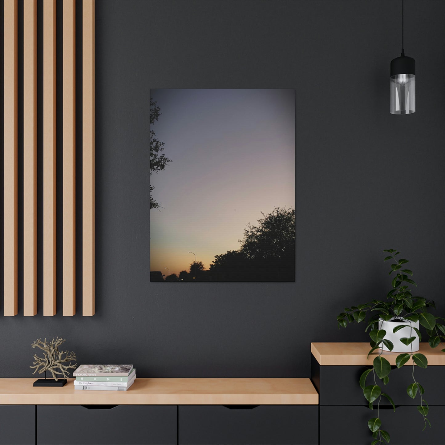 Rainbow Sunset | Wall Art Canvas | Heavens Collection | Life By Ortavia