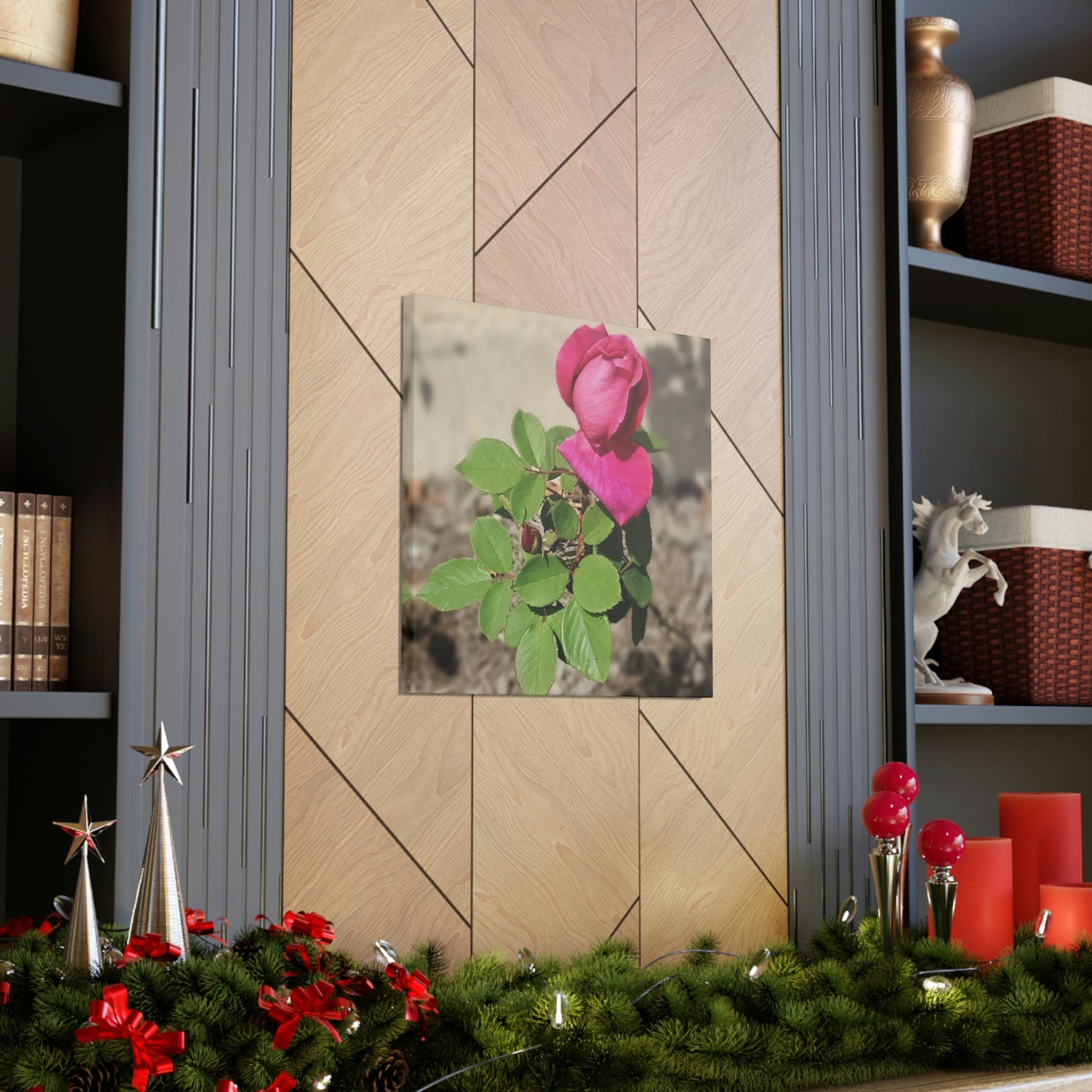 Dear Pink Rosa | High Bloom Collection | Canvas | Life By Ortavia