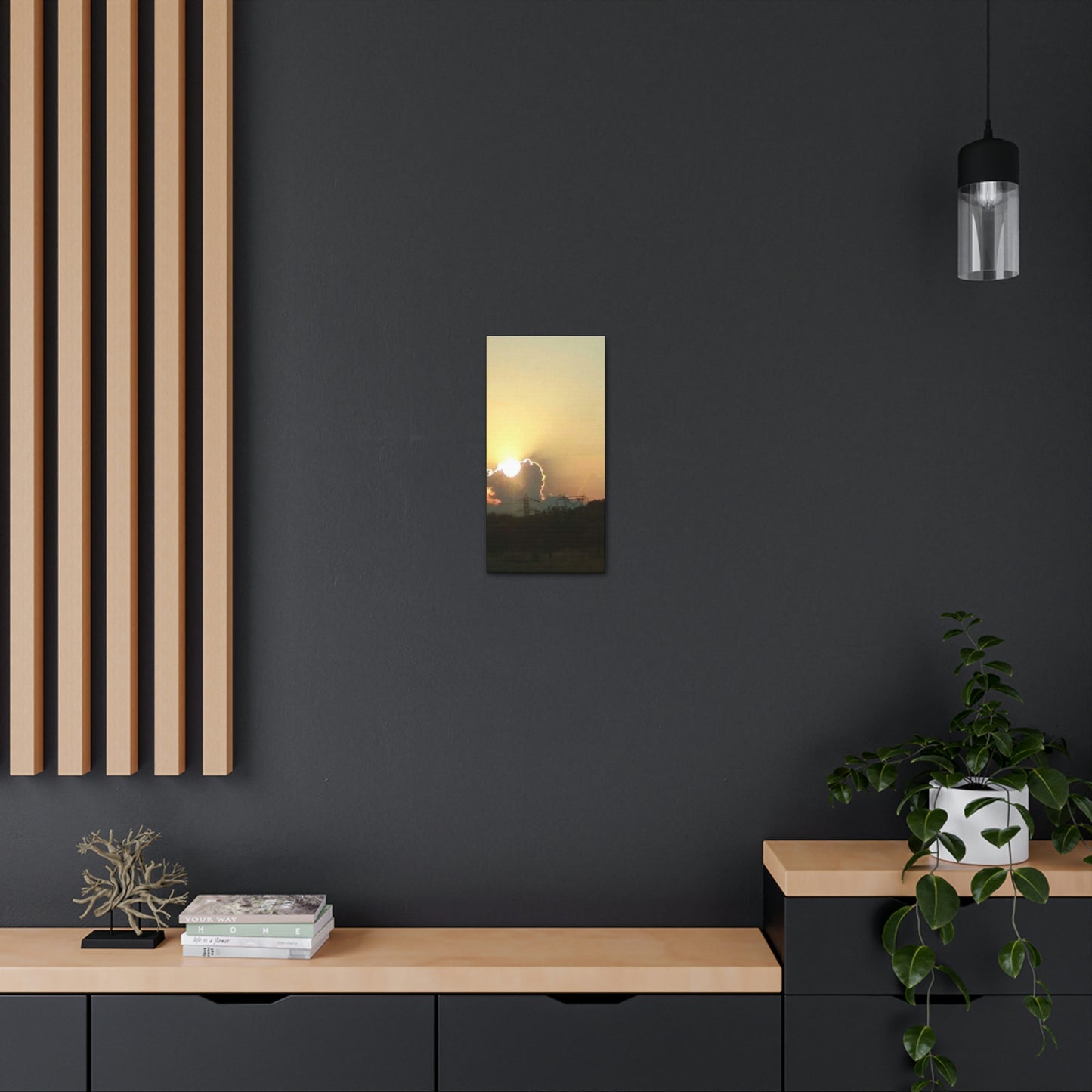 Sun in the Clouds | Wall Art Canvas | Heavens Collection | Life By Ortavia