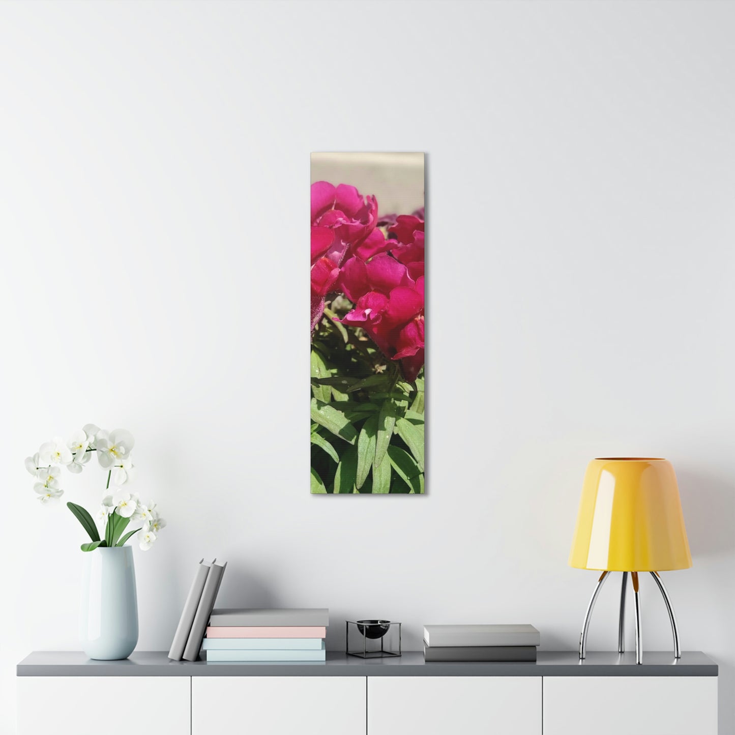 Magenta Snapdragon | Wall Art Canvas | High Bloom Collection | Life By Ortavia