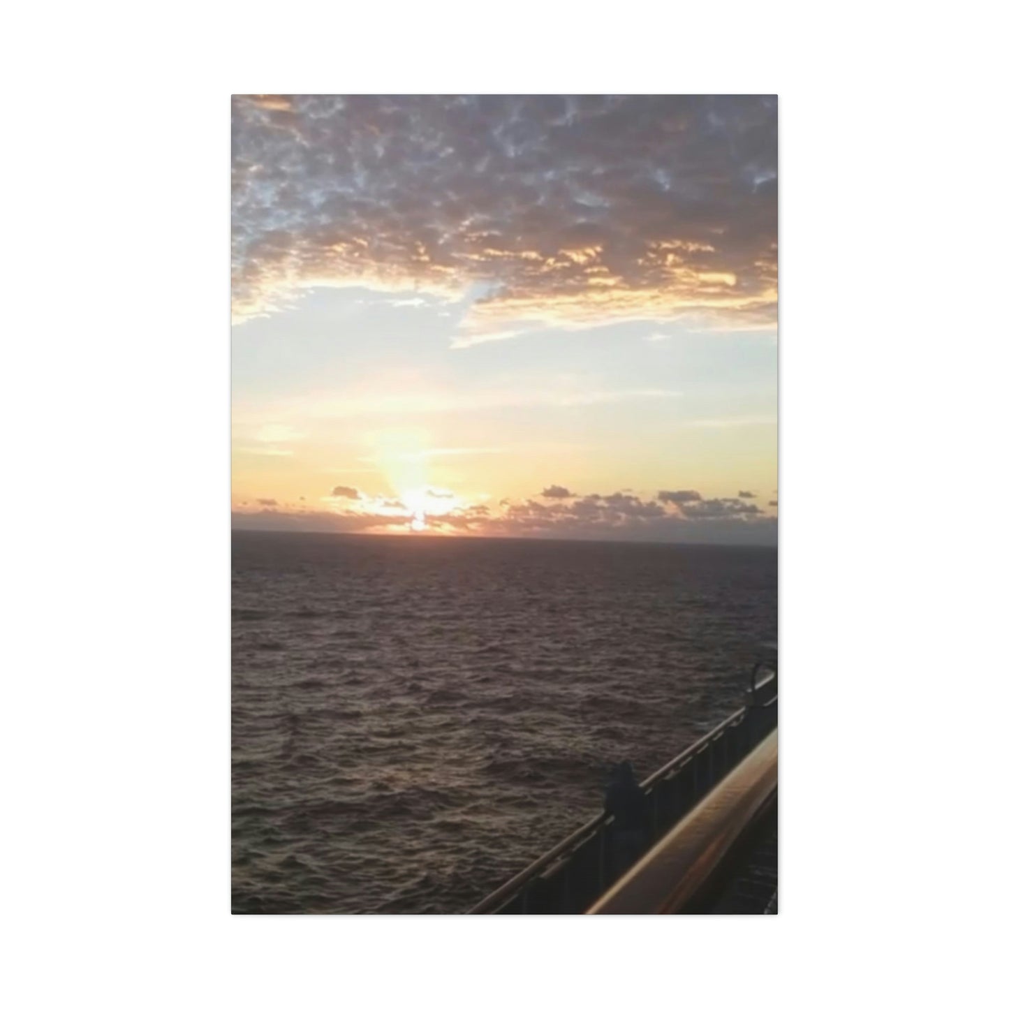 Sunrise In the Gulf of Mexico | Heavens Collection | Wall Art Print | Life By Ortavia