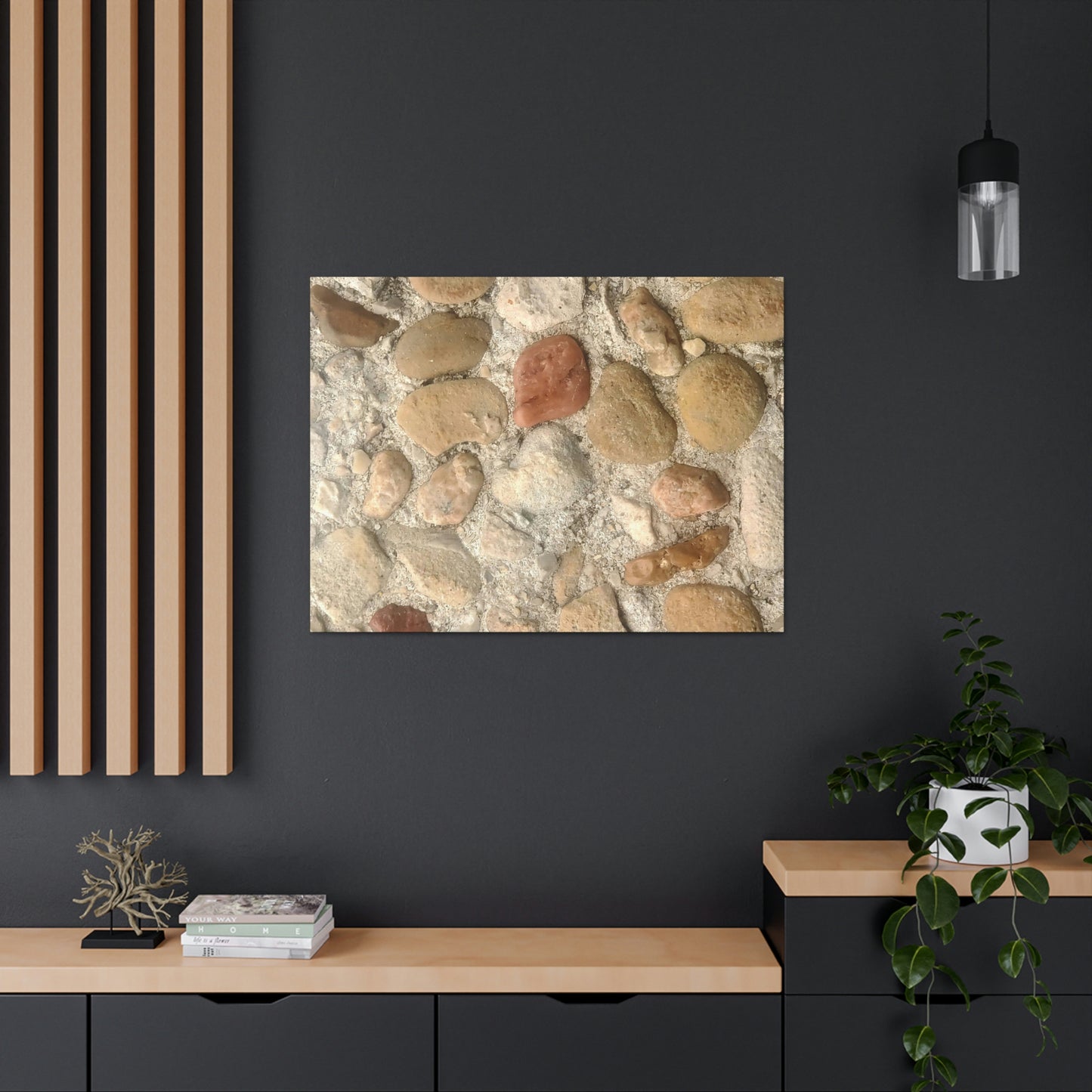 Big Gravel Sidewalk | Wall Art Print | Urban Geographic Collection | Life By Ortavia