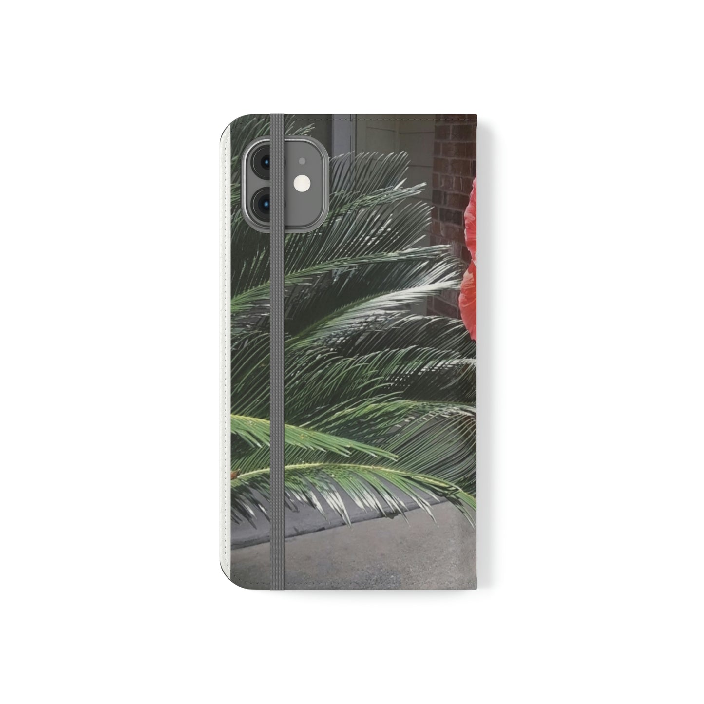 Peach Hibiscus | Folio Phone Case | High Bloom Collection | Life By Ortavia
