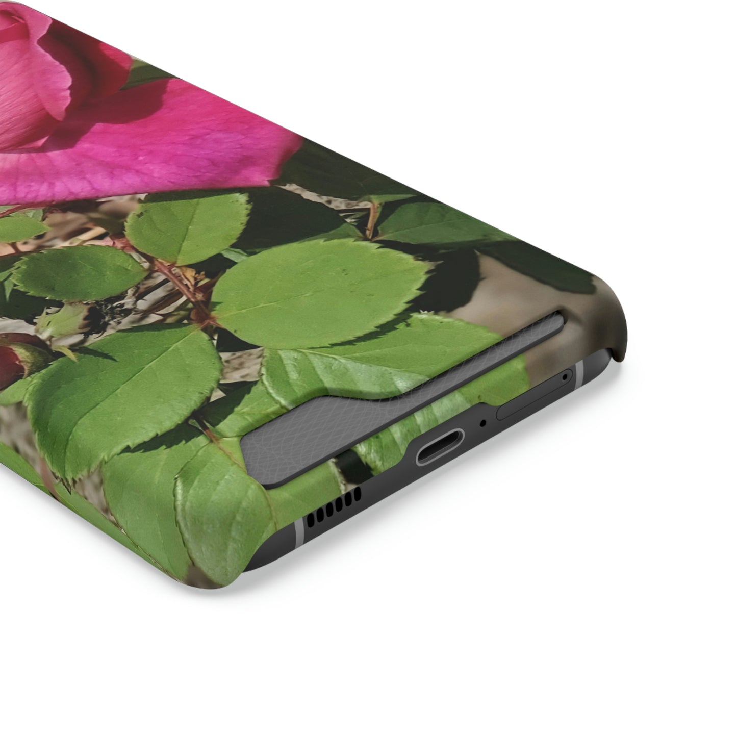 Dear Pink Rosa | Phone Case with Card Holder | High Bloom Collection | Life By Ortavia