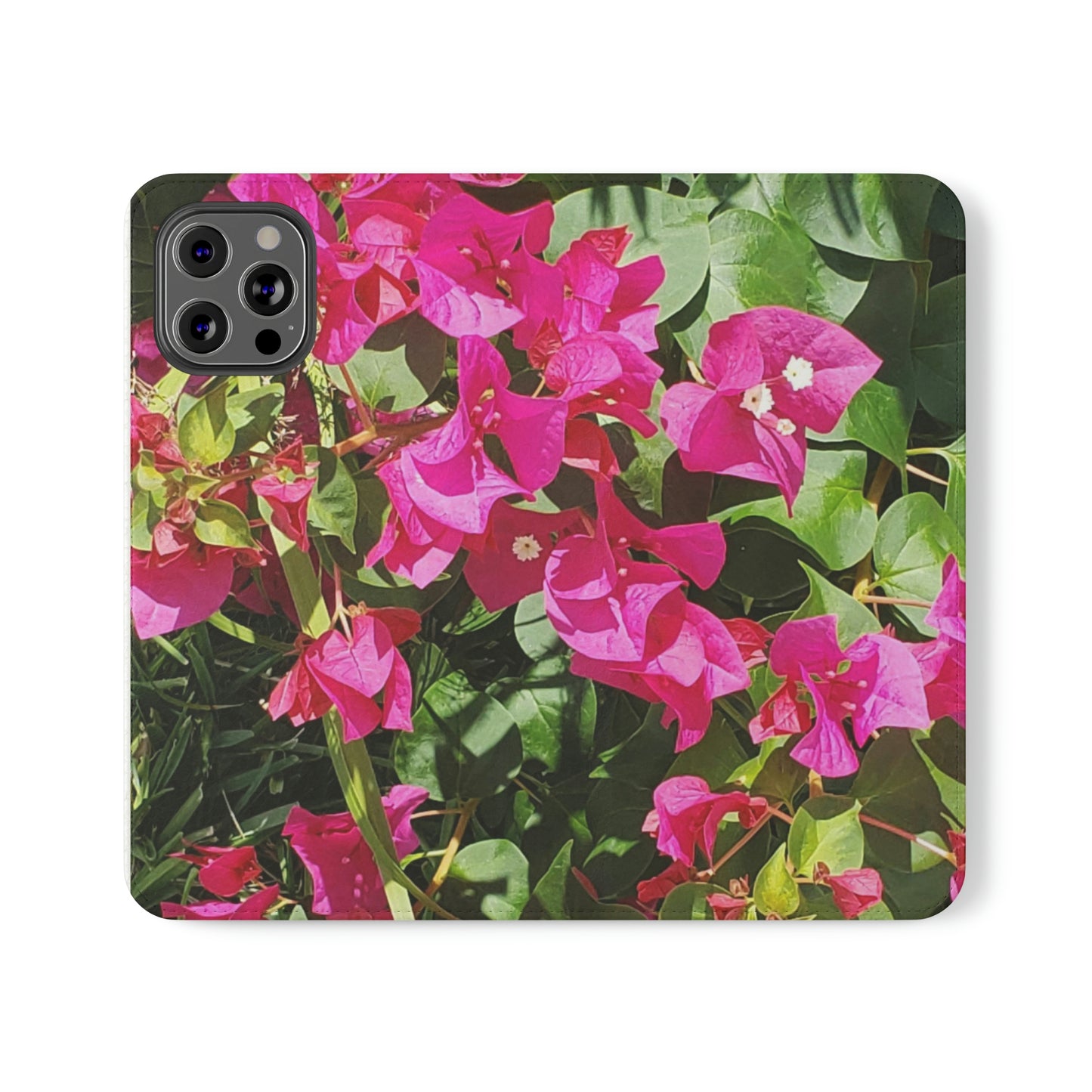 Hot Pink Bougainvillea | Folio Phone Case | High Bloom Collection | Life By Ortavia