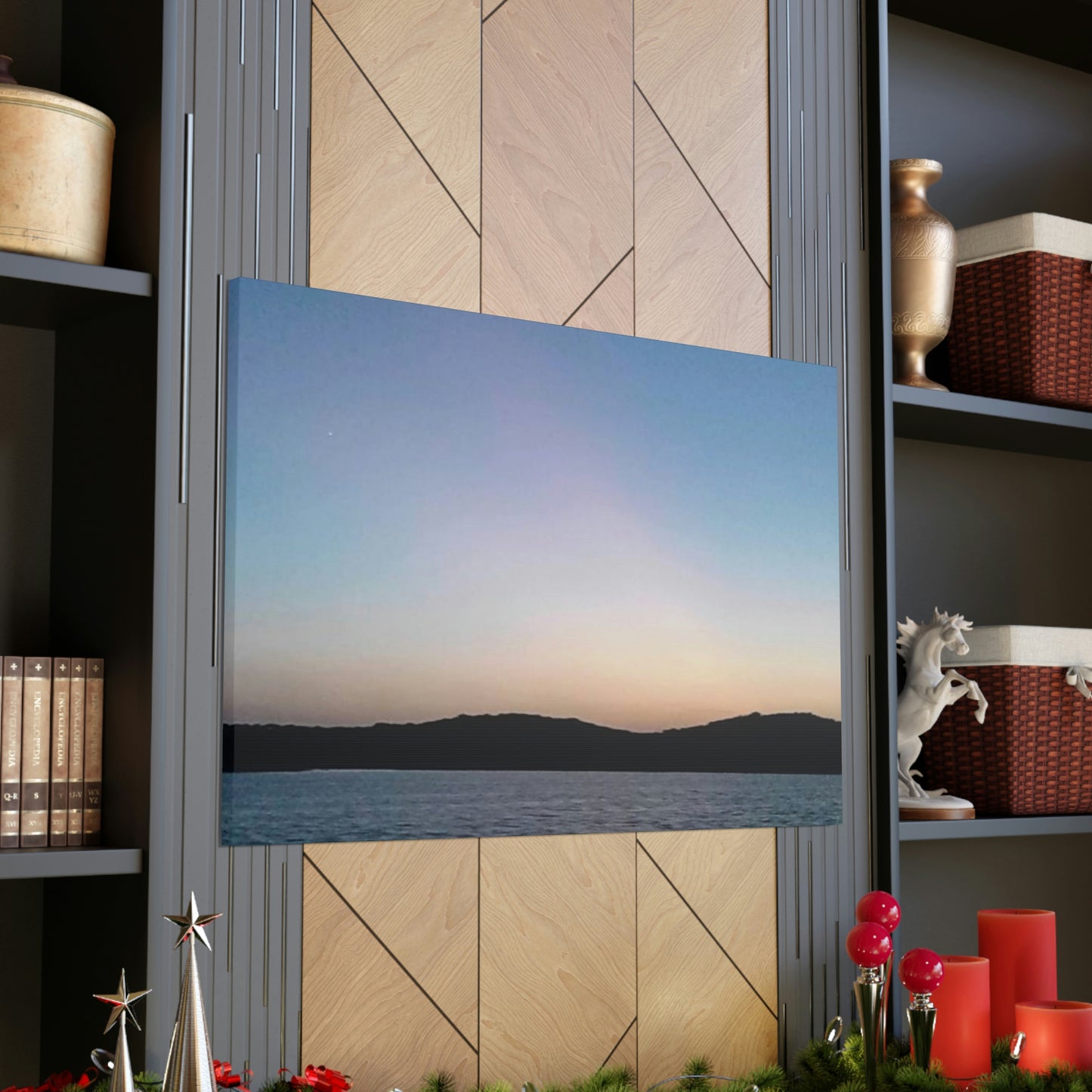 Art Prints & Wall Art, Canvas Gallery Wraps with Night At the Lake Signature Art Print