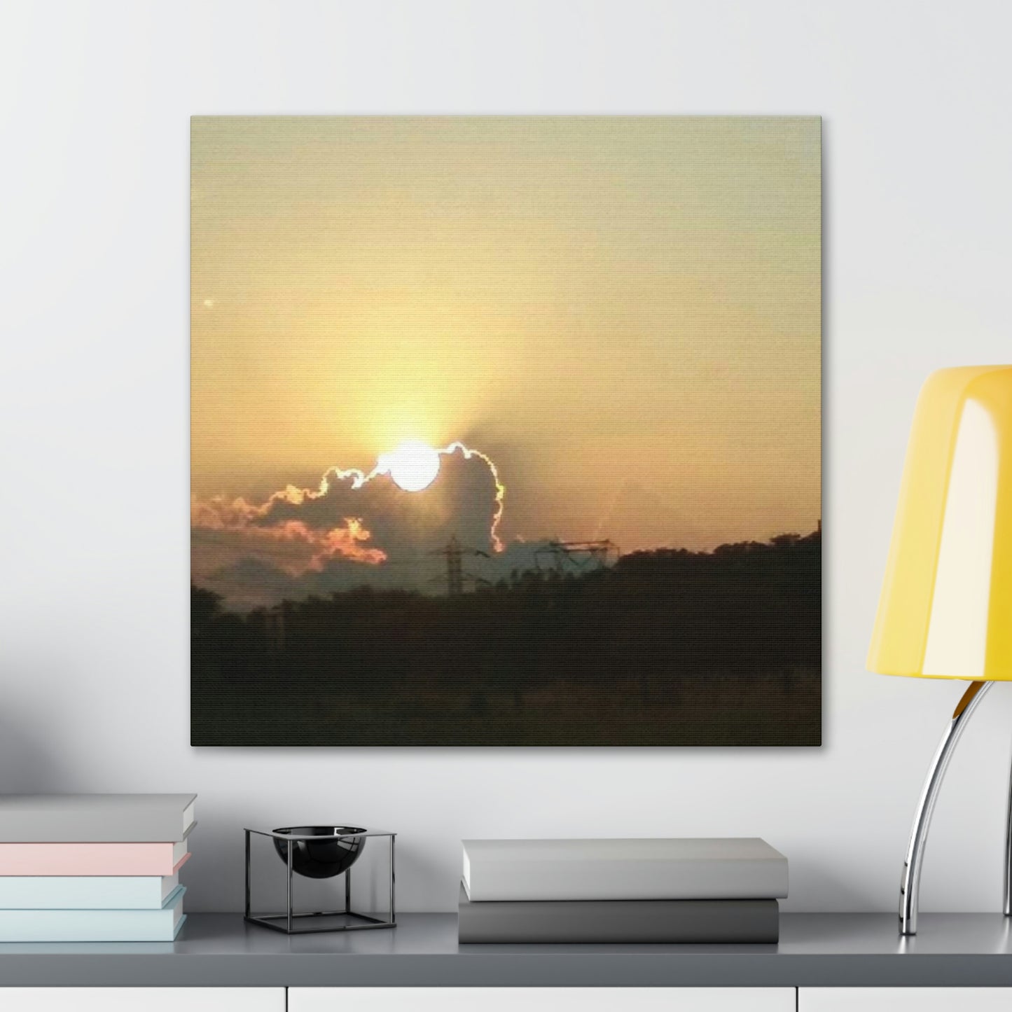 Sun in the Clouds | Wall Art Canvas | Heavens Collection | Life By Ortavia