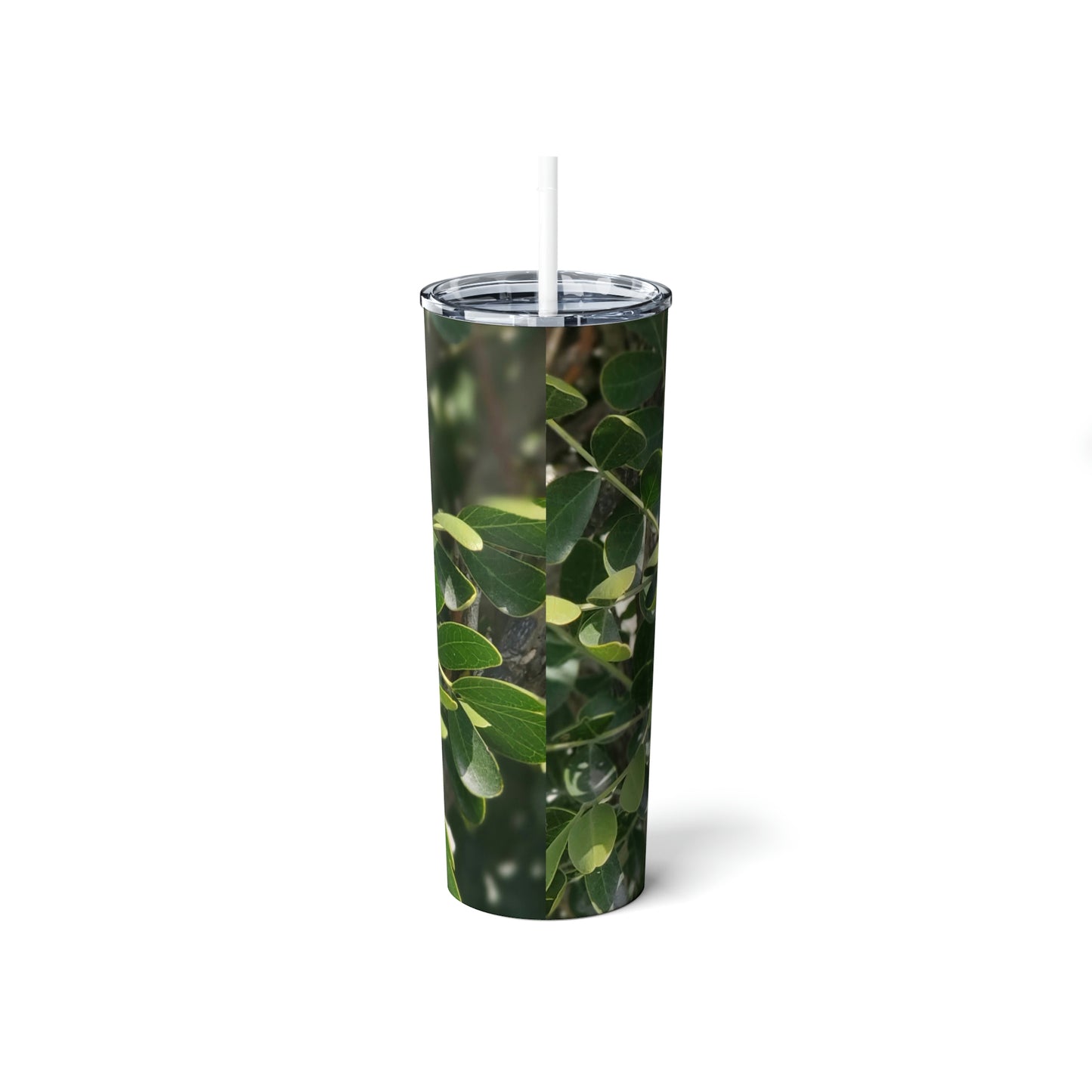 Purple Texas Mountain Laurel | Skinny Steel Tumbler with Straw 20oz