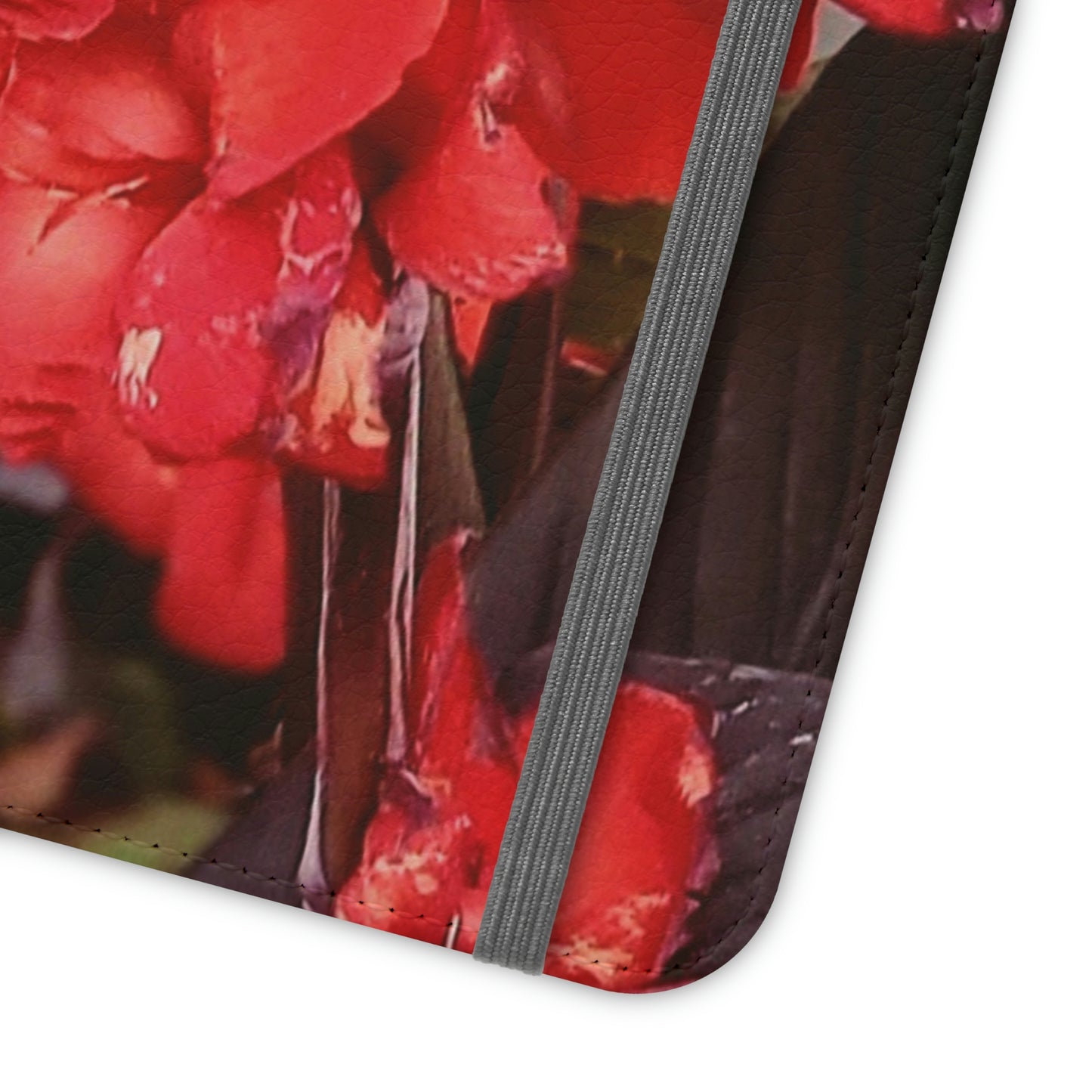 Red Canna | Folio Phone Case | High Bloom Collection | Life By Ortavia
