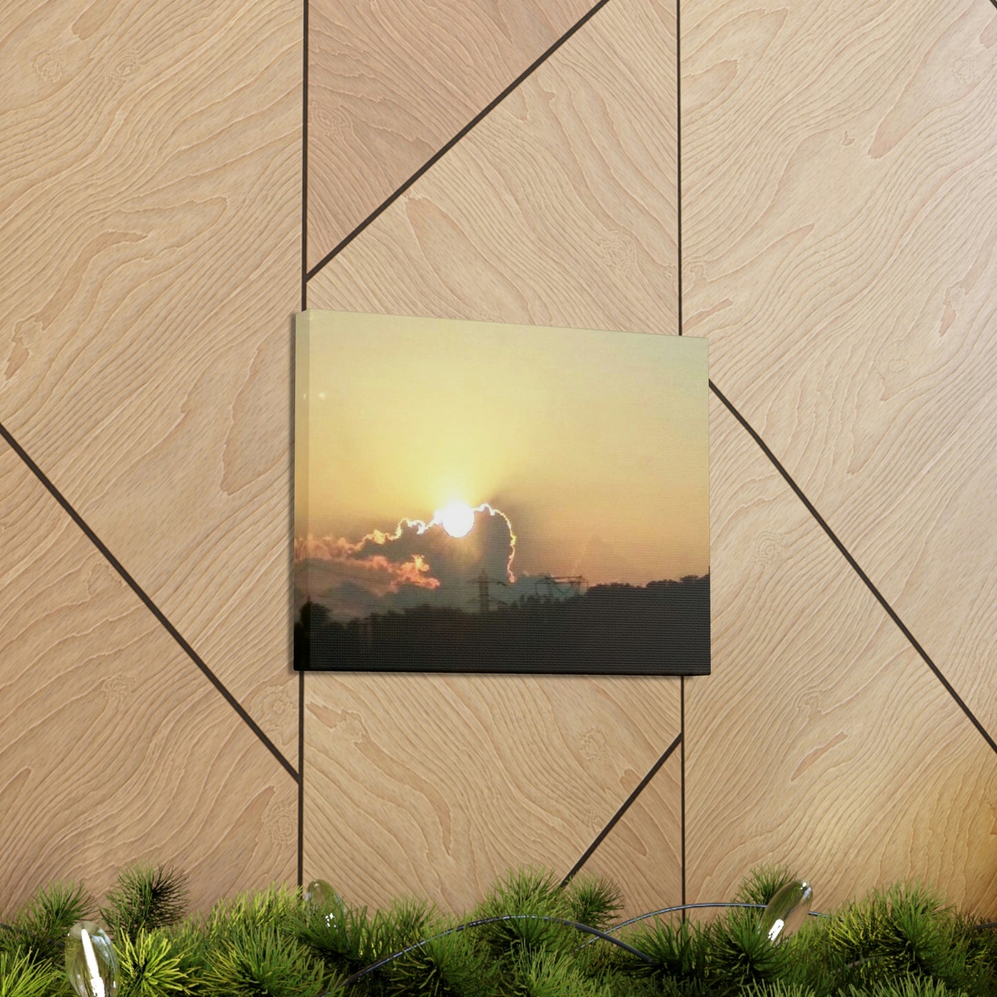 Sun in the Clouds | Wall Art Canvas | Heavens Collection | Life By Ortavia