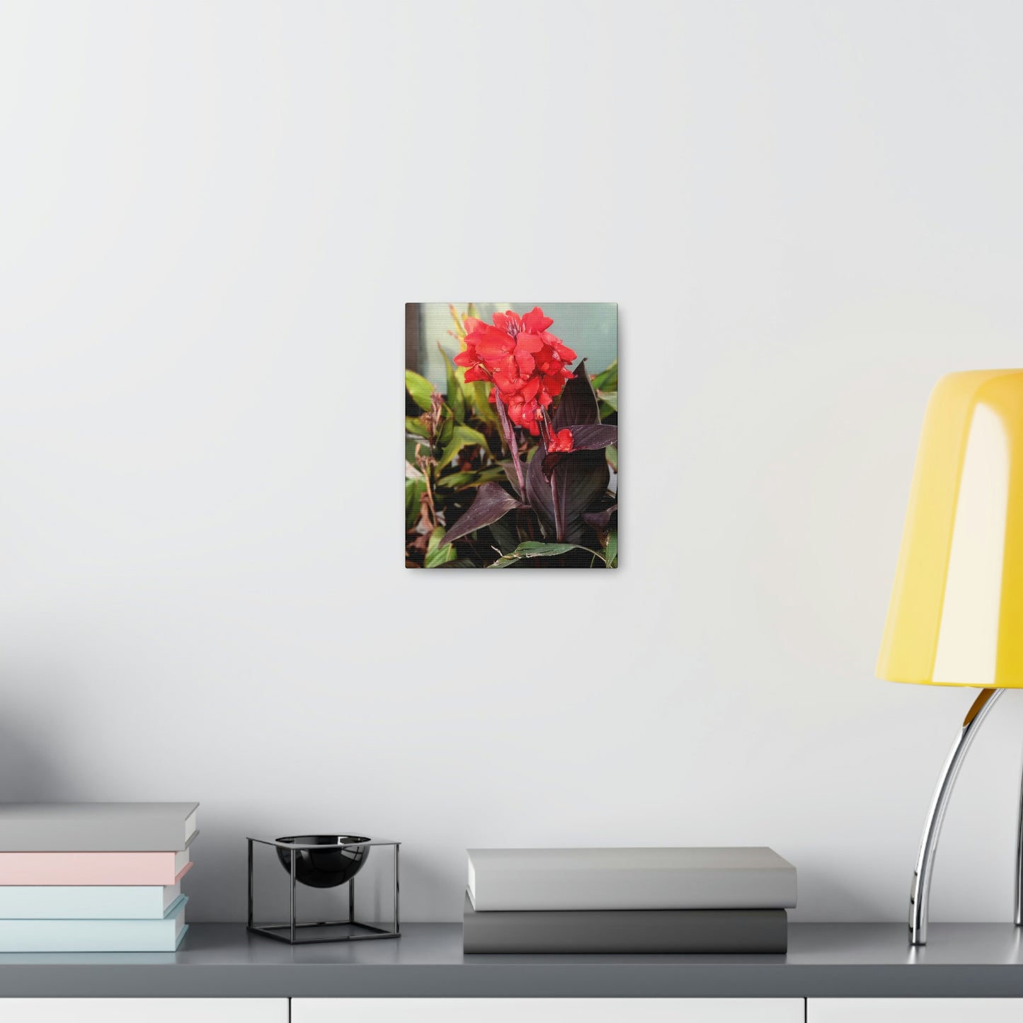 Red Canna | High Bloom Collection | Wall Art Print | Life By Ortavia