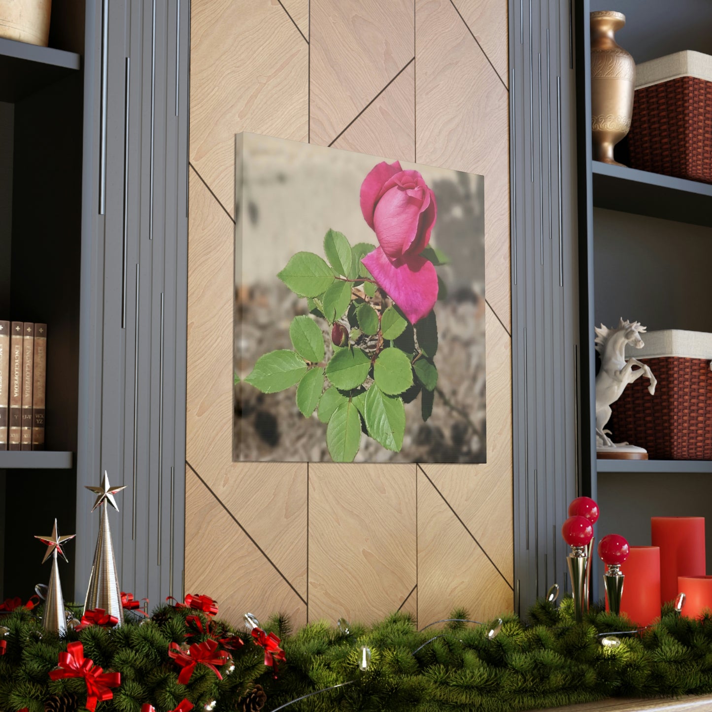Dear Pink Rosa | High Bloom Collection | Canvas | Life By Ortavia