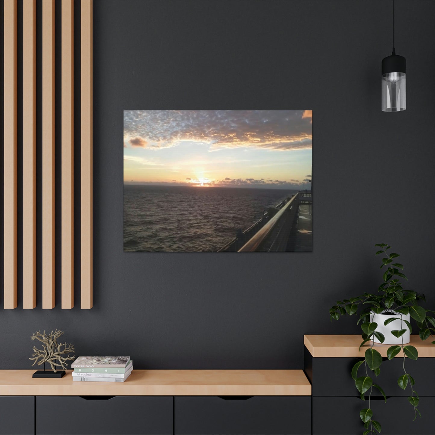 Sunrise In the Gulf of Mexico | Heavens Collection | Wall Art Print | Life By Ortavia