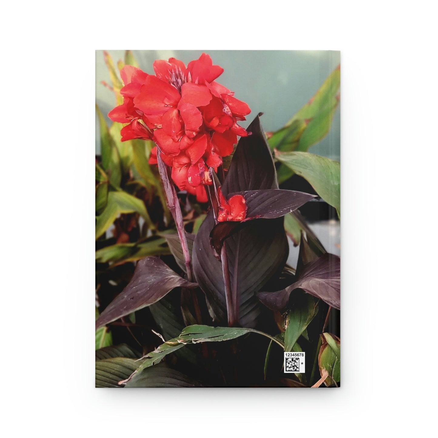 Red Canna | Hardcover Matte Journal | High Bloom Collection | Life By Ortavia