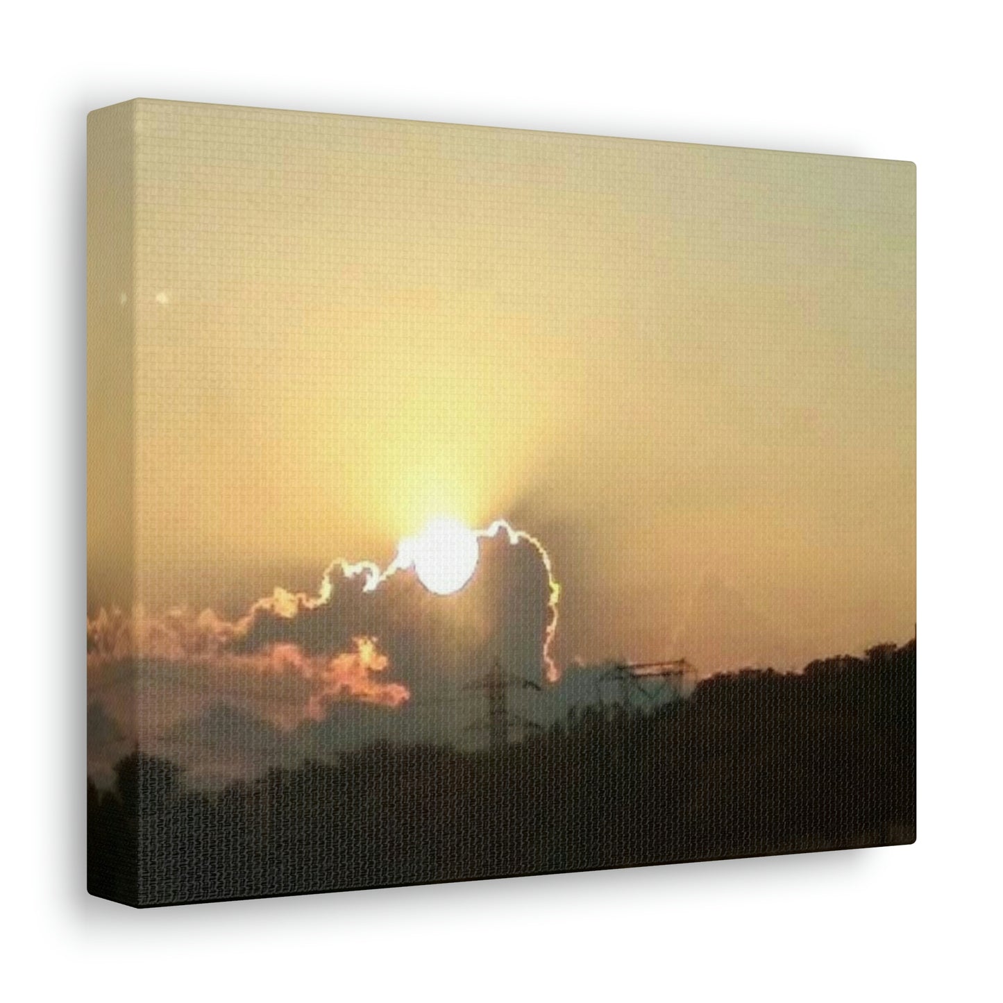 Sun in the Clouds | Wall Art Canvas | Heavens Collection | Life By Ortavia