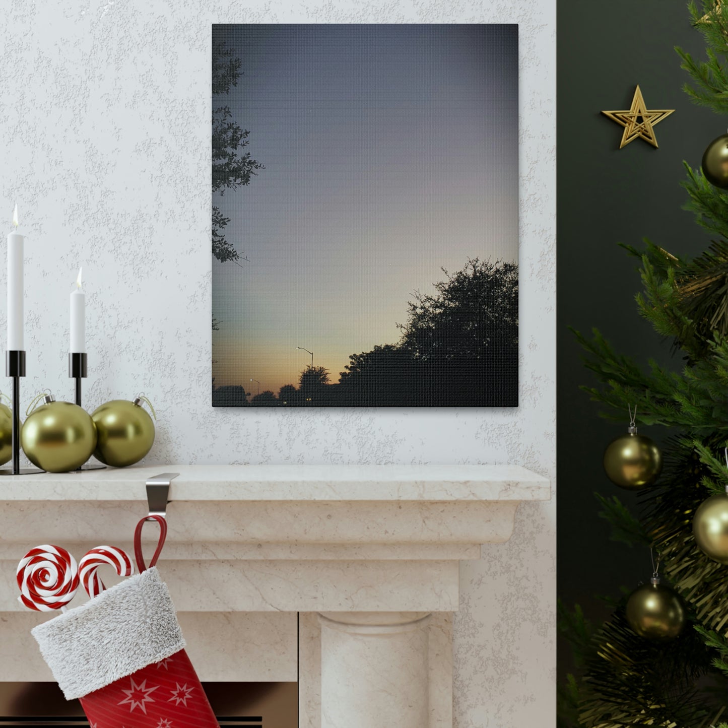 Rainbow Sunset | Wall Art Canvas | Heavens Collection | Life By Ortavia