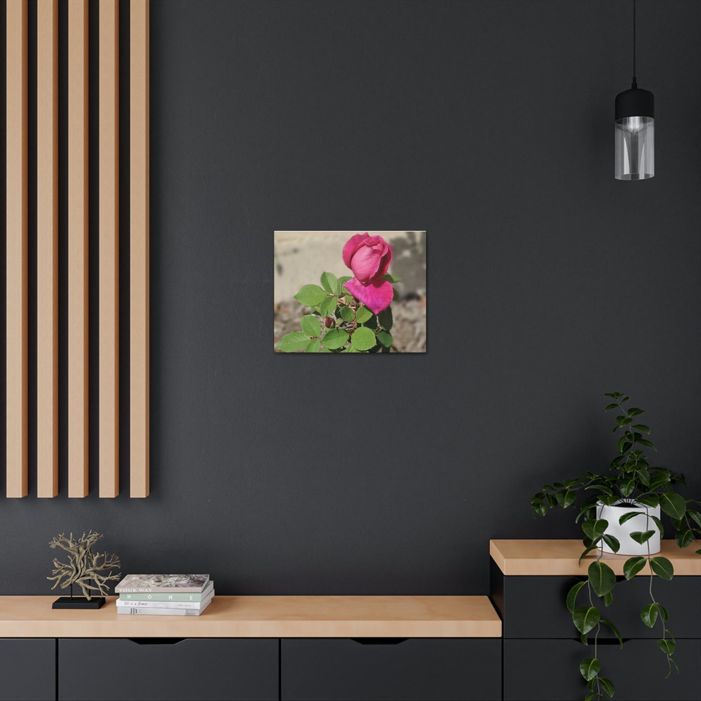 Dear Pink Rosa | High Bloom Collection | Canvas | Life By Ortavia