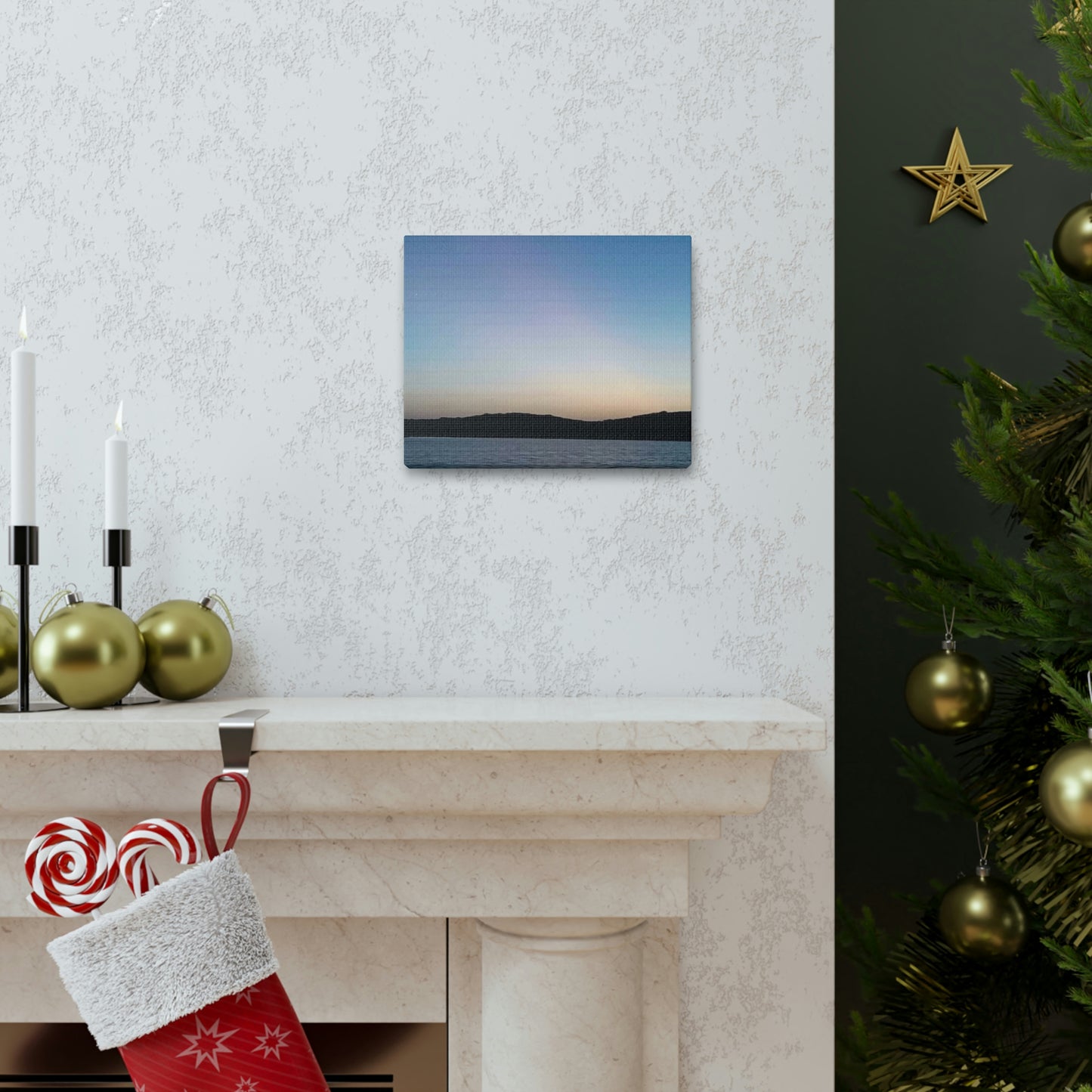 Art Prints & Wall Art, Canvas Gallery Wraps with Night At the Lake Signature Art Print