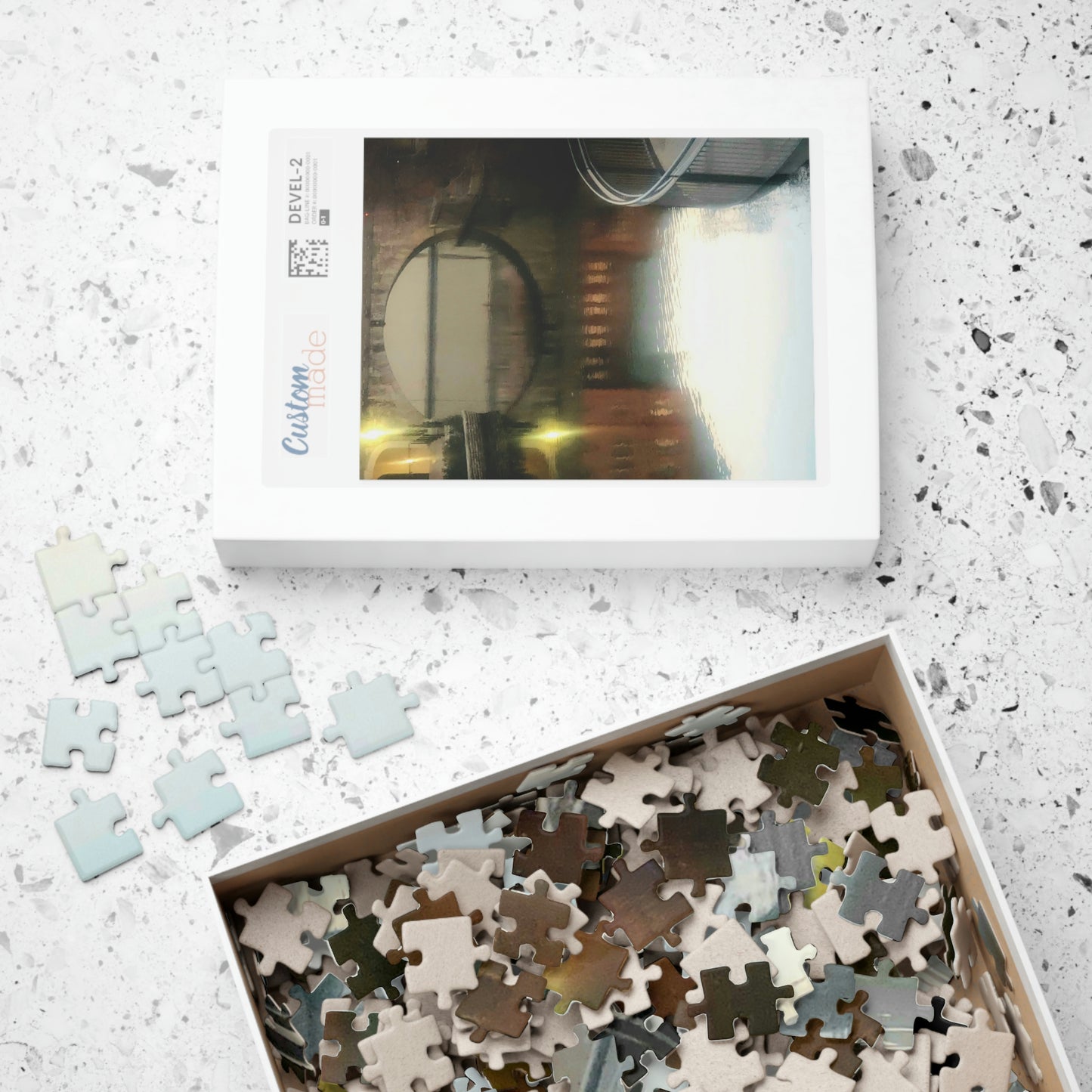 Downtown San Antonio | Puzzle | 110 252 500 1014 pc | Urban Geographic Collection | Life By Ortavia