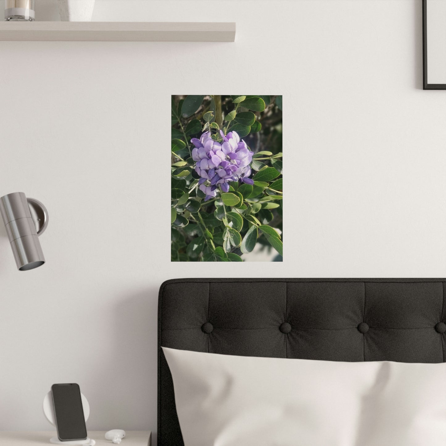 Purple Texas Mountain Laurel | Satin Posters (210gsm)