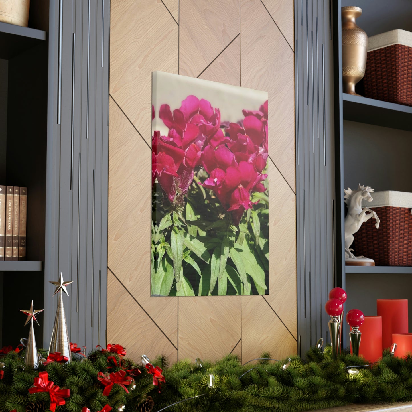 Magenta Snapdragon | Wall Art Canvas | High Bloom Collection | Life By Ortavia