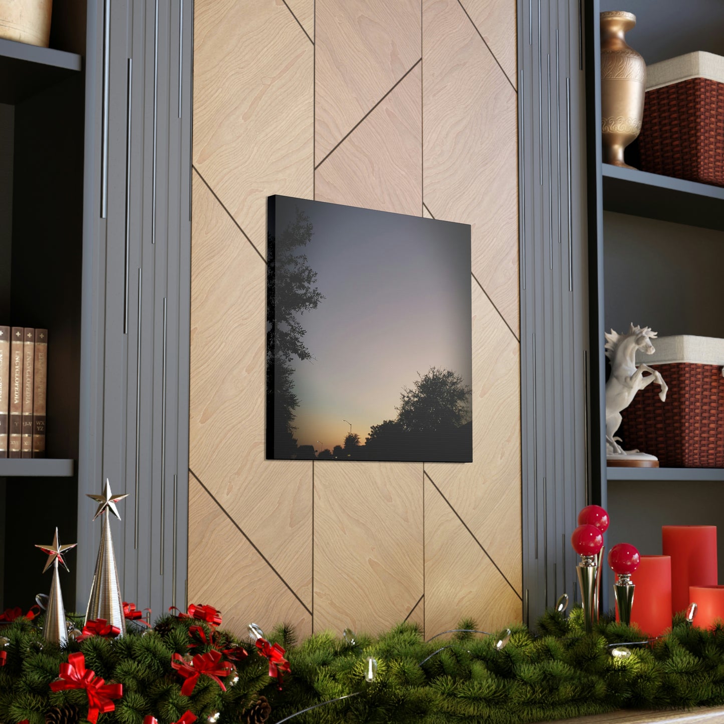Rainbow Sunset | Wall Art Canvas | Heavens Collection | Life By Ortavia