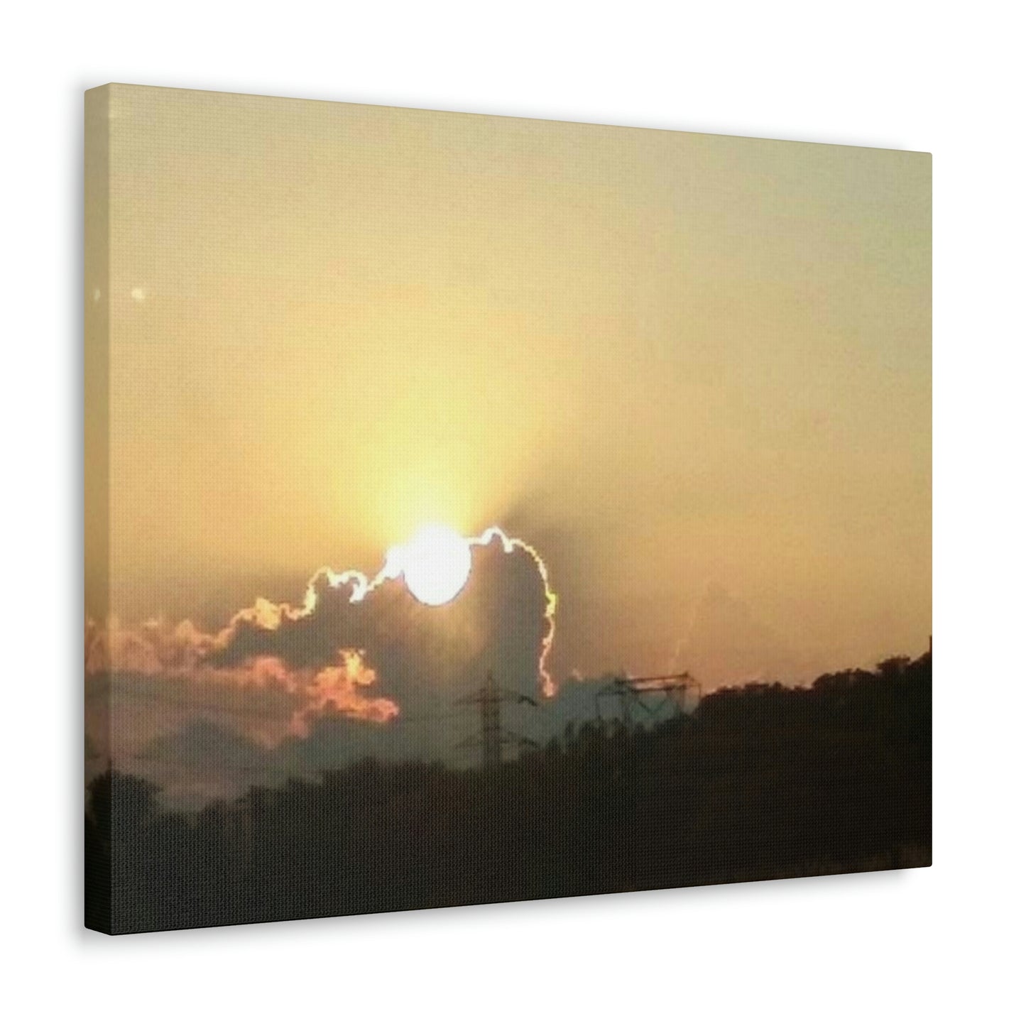 Sun in the Clouds | Wall Art Canvas | Heavens Collection | Life By Ortavia