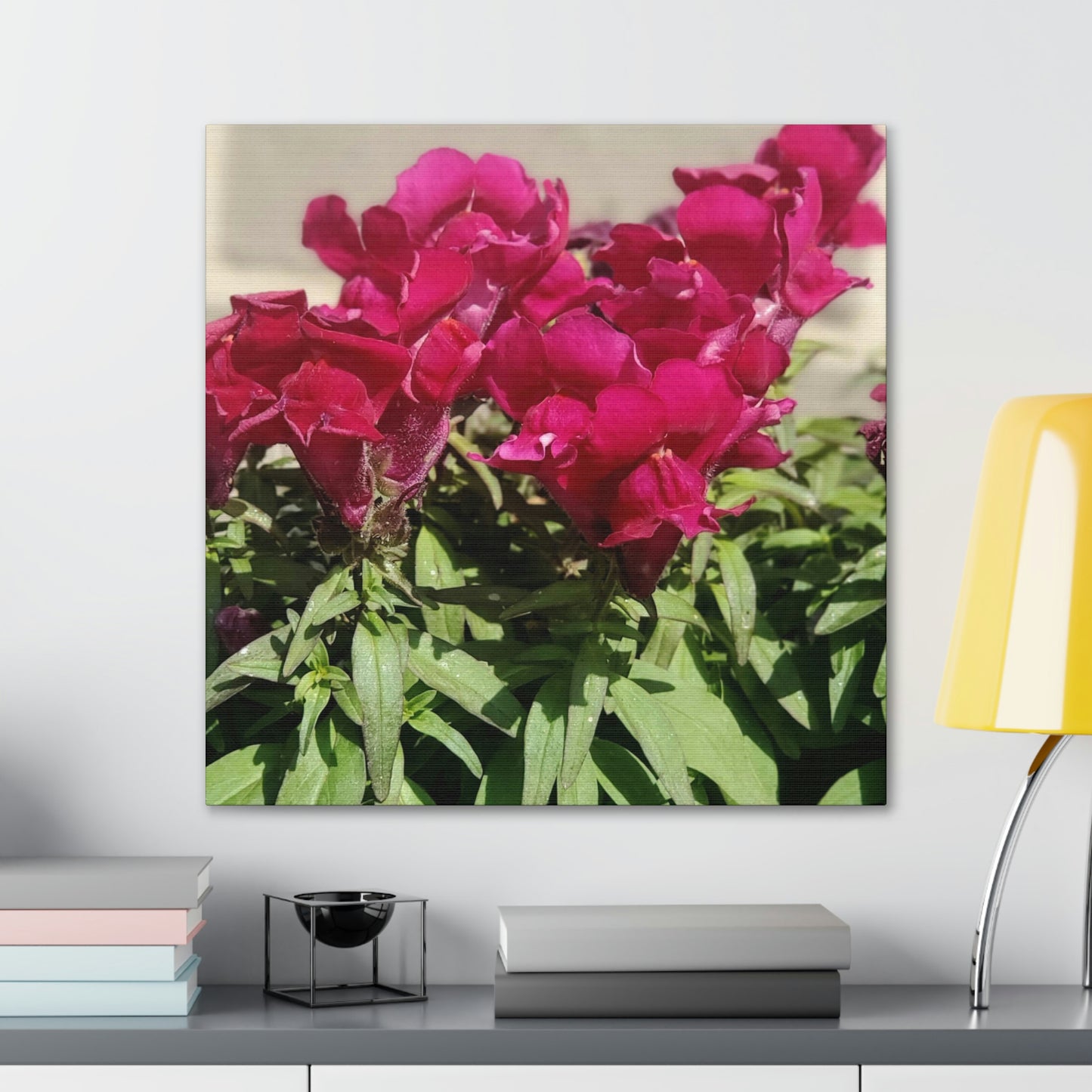 Magenta Snapdragon | Wall Art Canvas | High Bloom Collection | Life By Ortavia