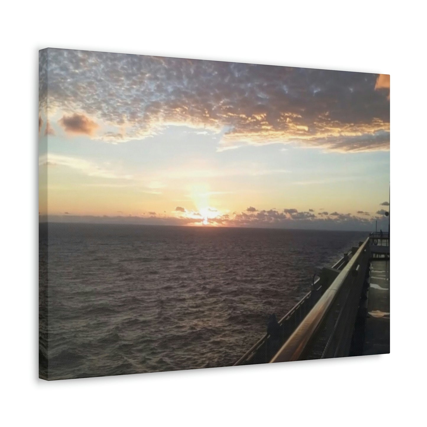 Sunrise In the Gulf of Mexico | Heavens Collection | Wall Art Print | Life By Ortavia