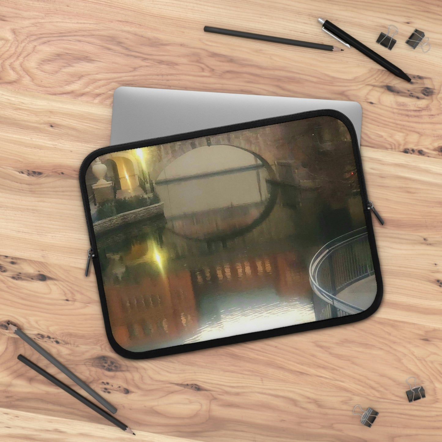 Laptop Sleeve with Riverwalk SA Design 7 Inch 10 Inch 13 Inch 15 Inch 17 Inch