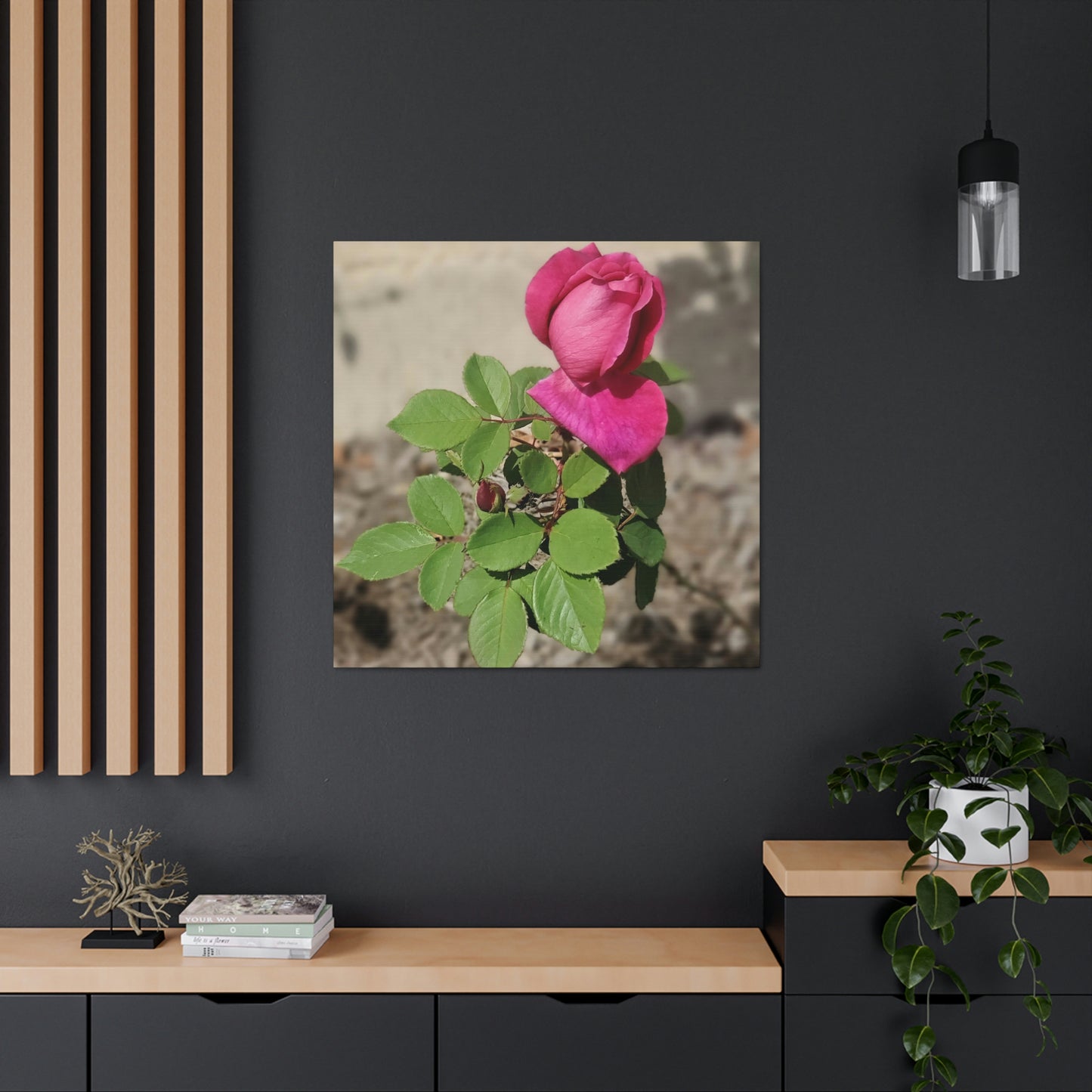 Dear Pink Rosa | High Bloom Collection | Canvas | Life By Ortavia