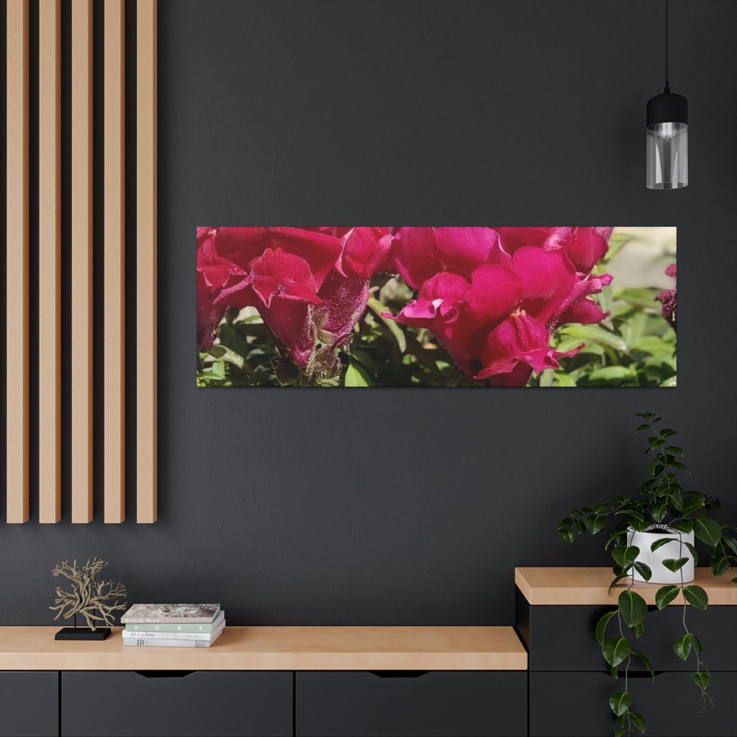 Magenta Snapdragon | Wall Art Canvas | High Bloom Collection | Life By Ortavia