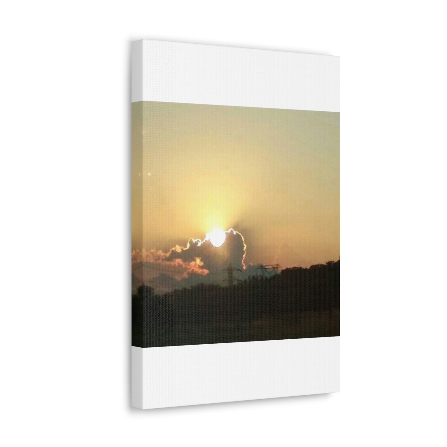 Sun in the Clouds | Wall Art Canvas | Heavens Collection | Life By Ortavia