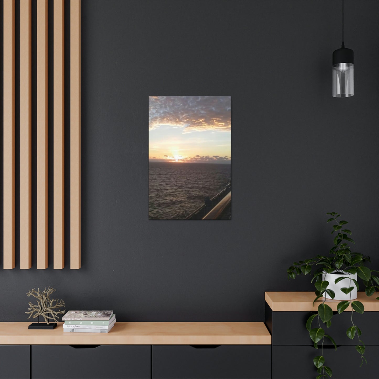 Sunrise In the Gulf of Mexico | Heavens Collection | Wall Art Print | Life By Ortavia