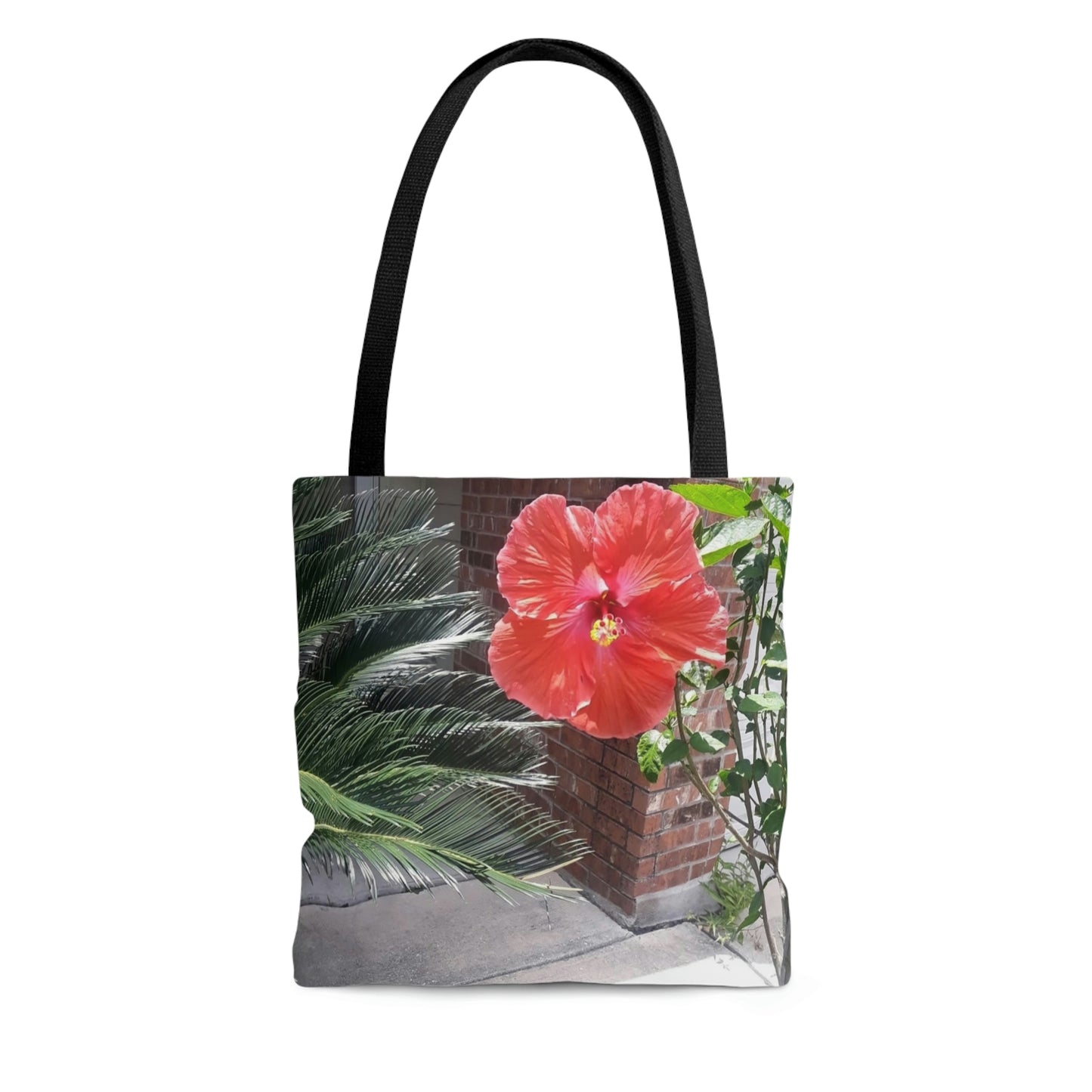 Peach Hibiscus | Tote Bag | High Bloom Collection | Life By Ortavia