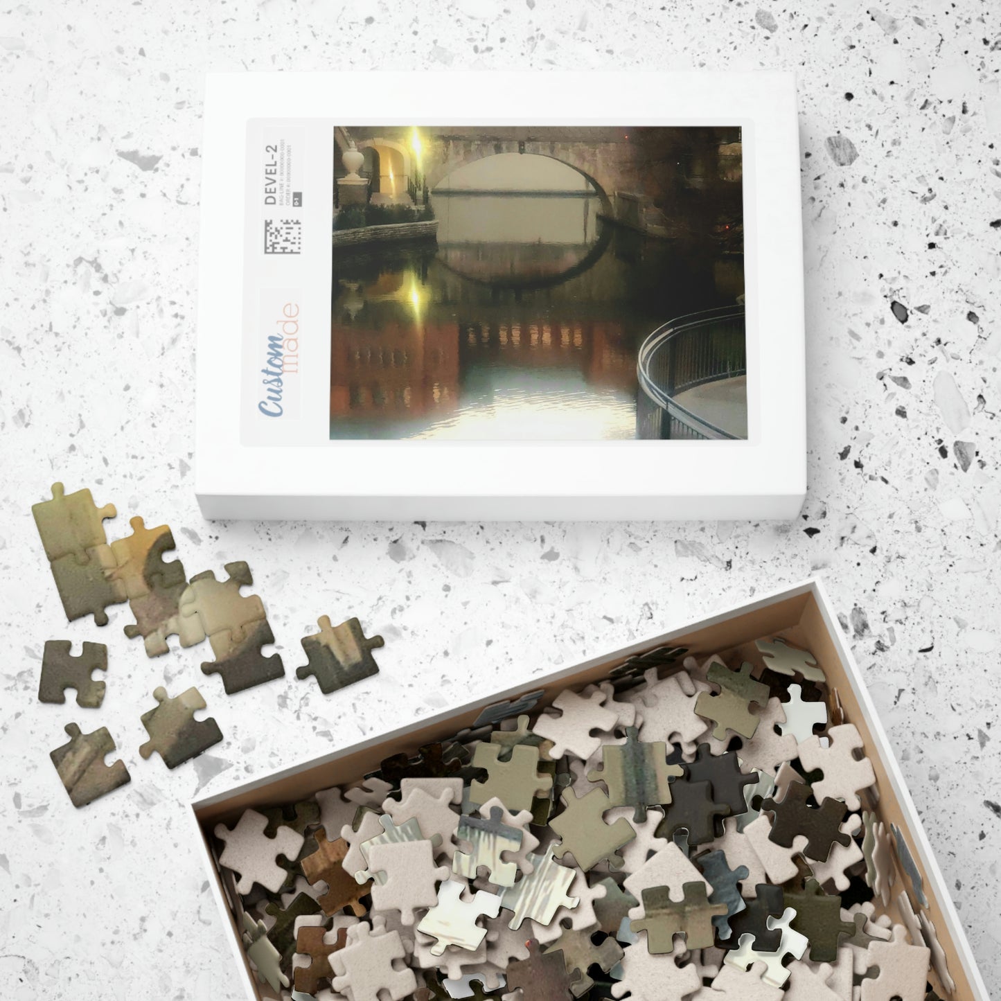 Downtown San Antonio | Puzzle | 110 252 500 1014 pc | Urban Geographic Collection | Life By Ortavia