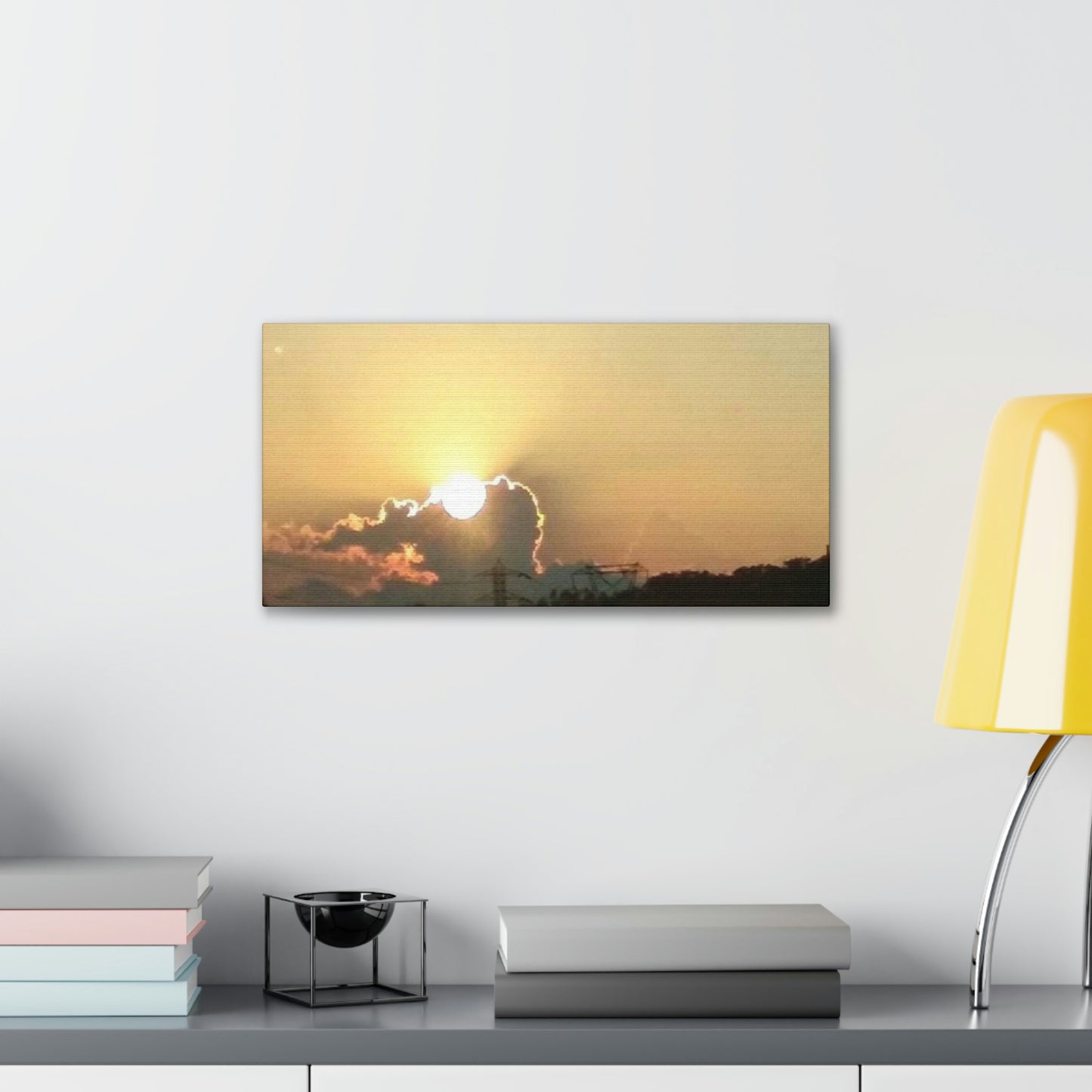 Sun in the Clouds | Wall Art Canvas | Heavens Collection | Life By Ortavia