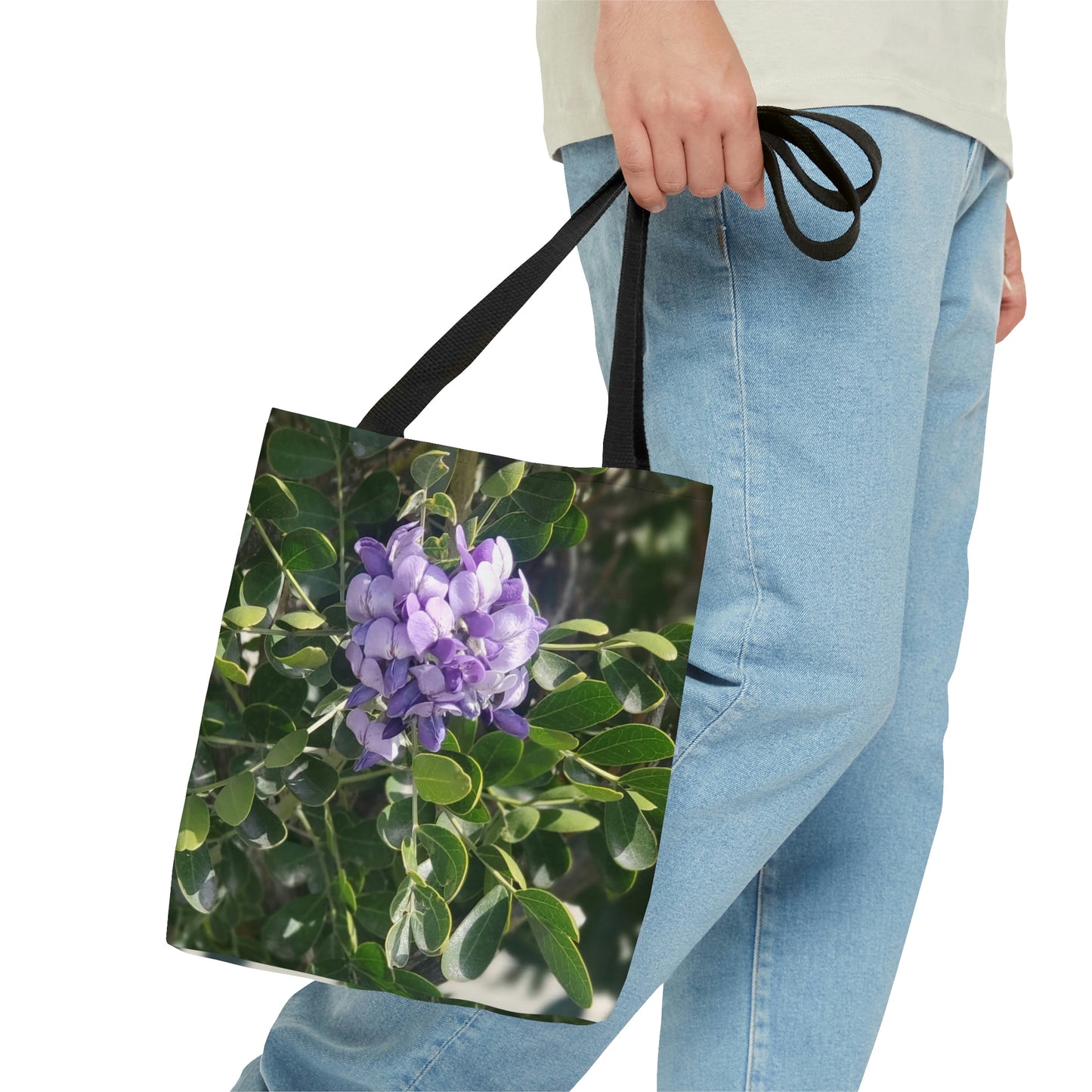 Purple Texas Mountain Laurel | Tote Bag