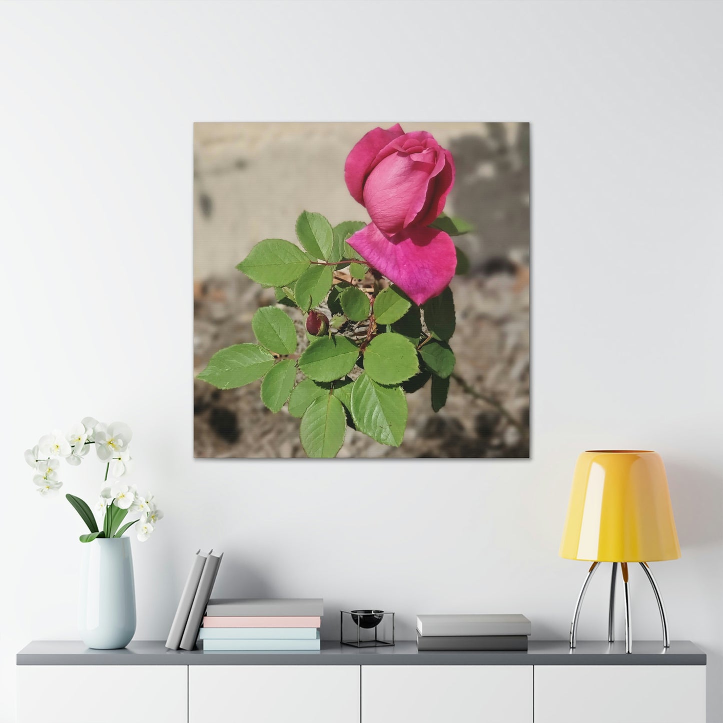 Dear Pink Rosa | High Bloom Collection | Canvas | Life By Ortavia