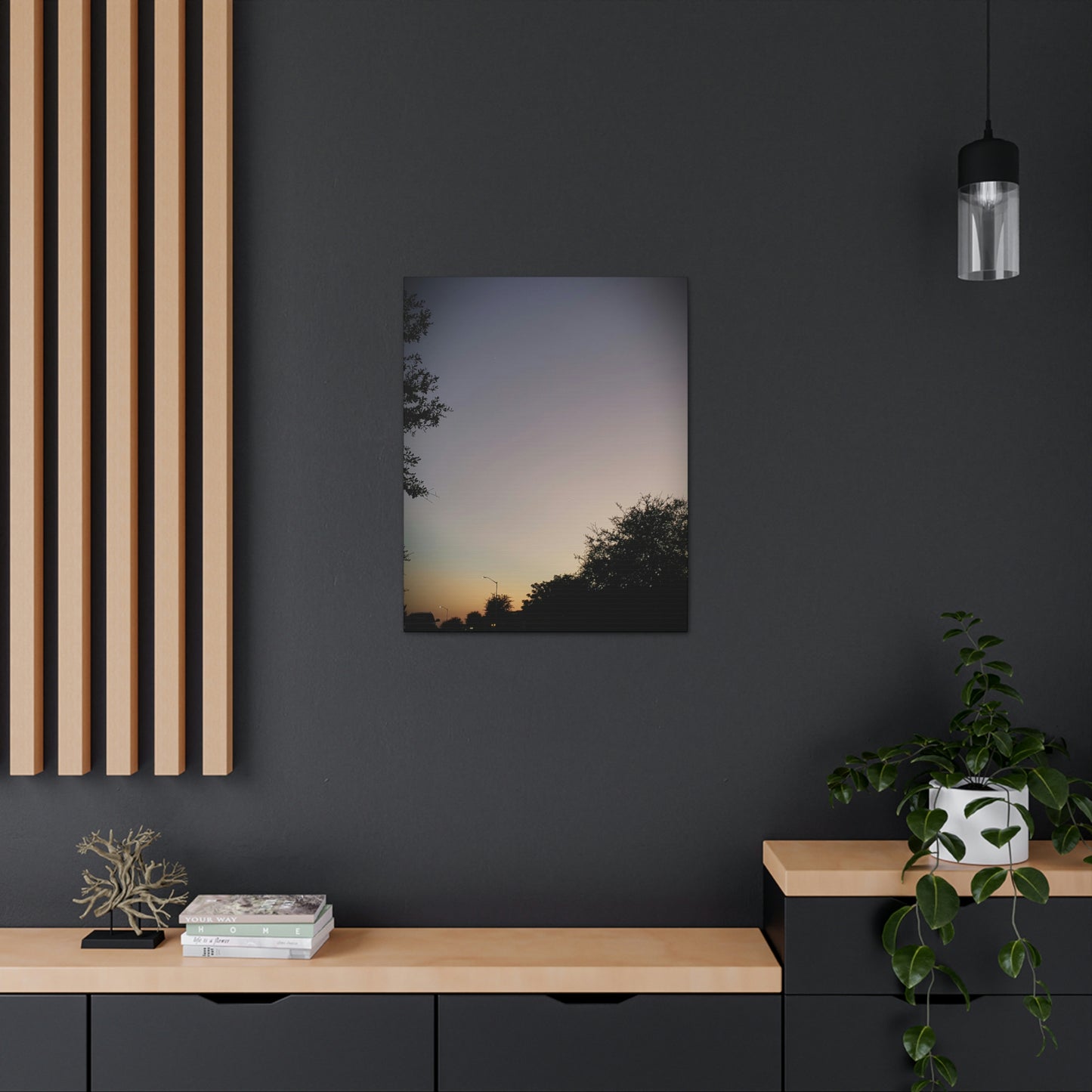 Rainbow Sunset | Wall Art Canvas | Heavens Collection | Life By Ortavia