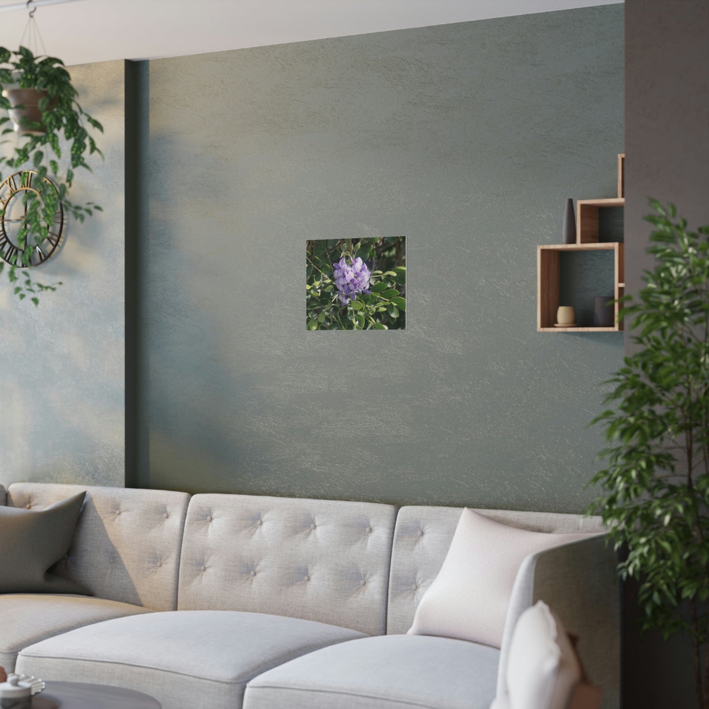 Purple Texas Mountain Laurel | Satin Posters (210gsm)