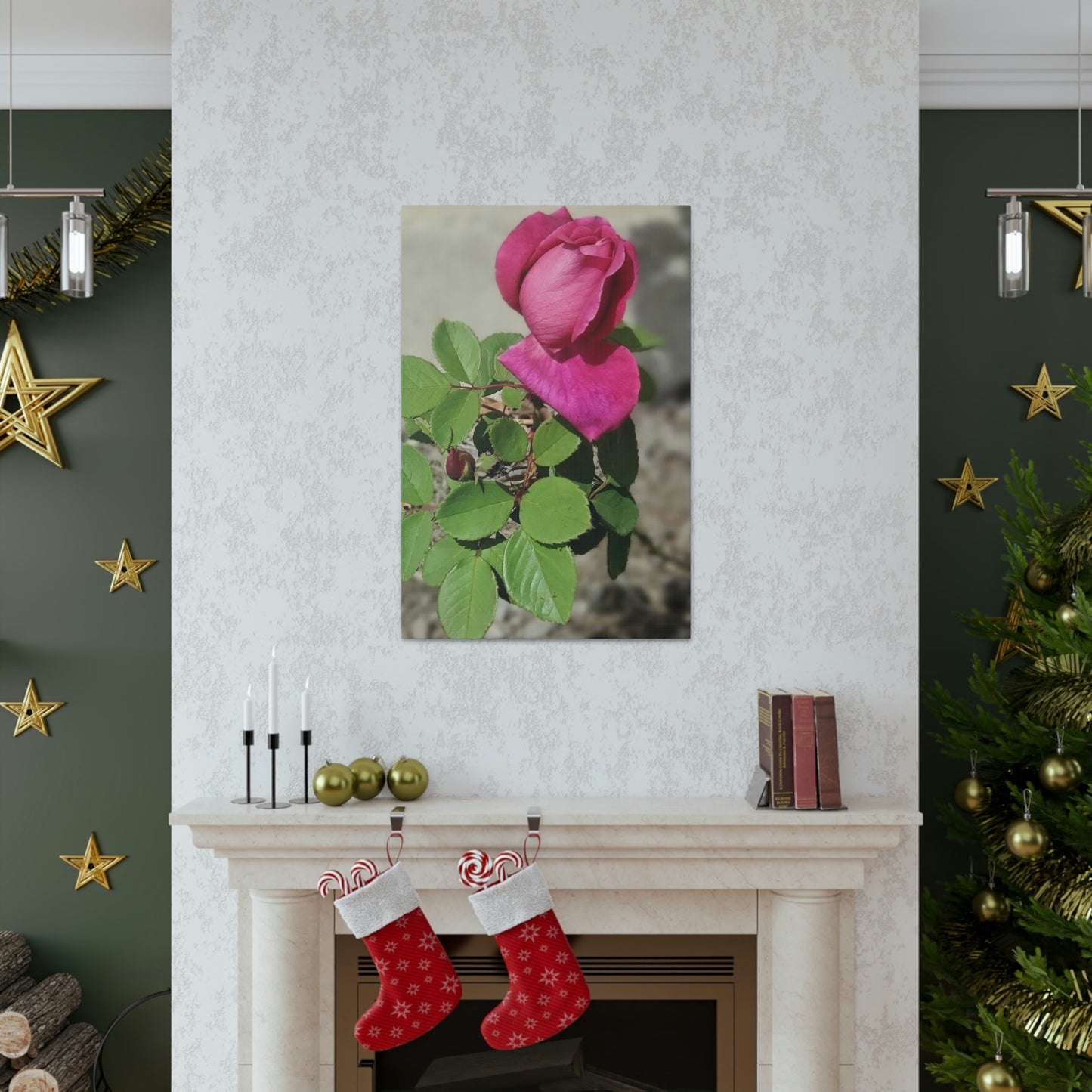 Dear Pink Rosa | High Bloom Collection | Canvas | Life By Ortavia