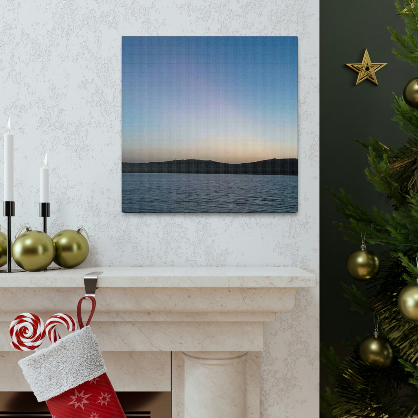 Art Prints & Wall Art, Canvas Gallery Wraps with Night At the Lake Signature Art Print