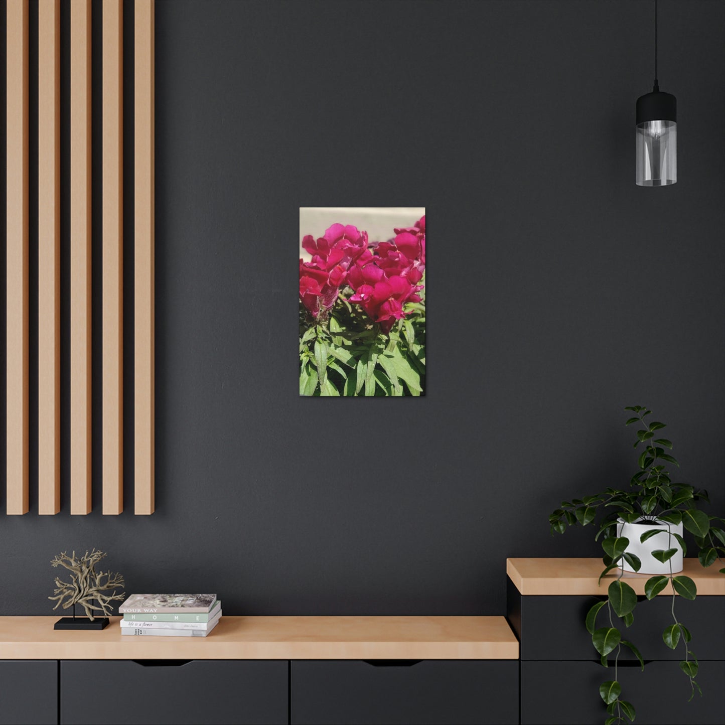 Magenta Snapdragon | Wall Art Canvas | High Bloom Collection | Life By Ortavia